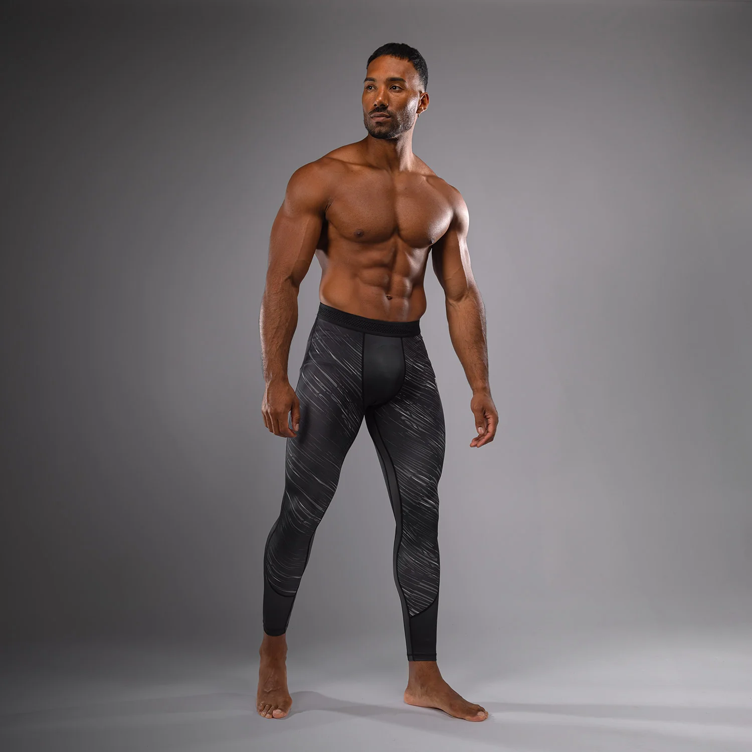 Venum Rapid Spats - Black/Storm Grey - Image 5
