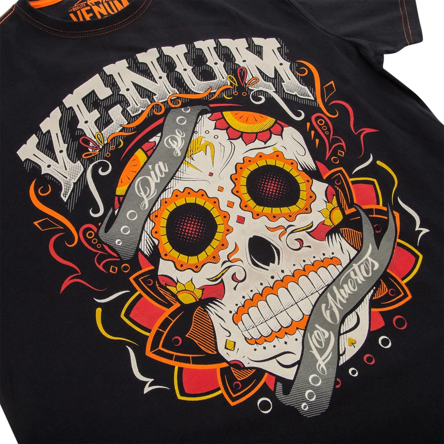 Venum Santa Muerte T-Shirt - Black - Image 6
