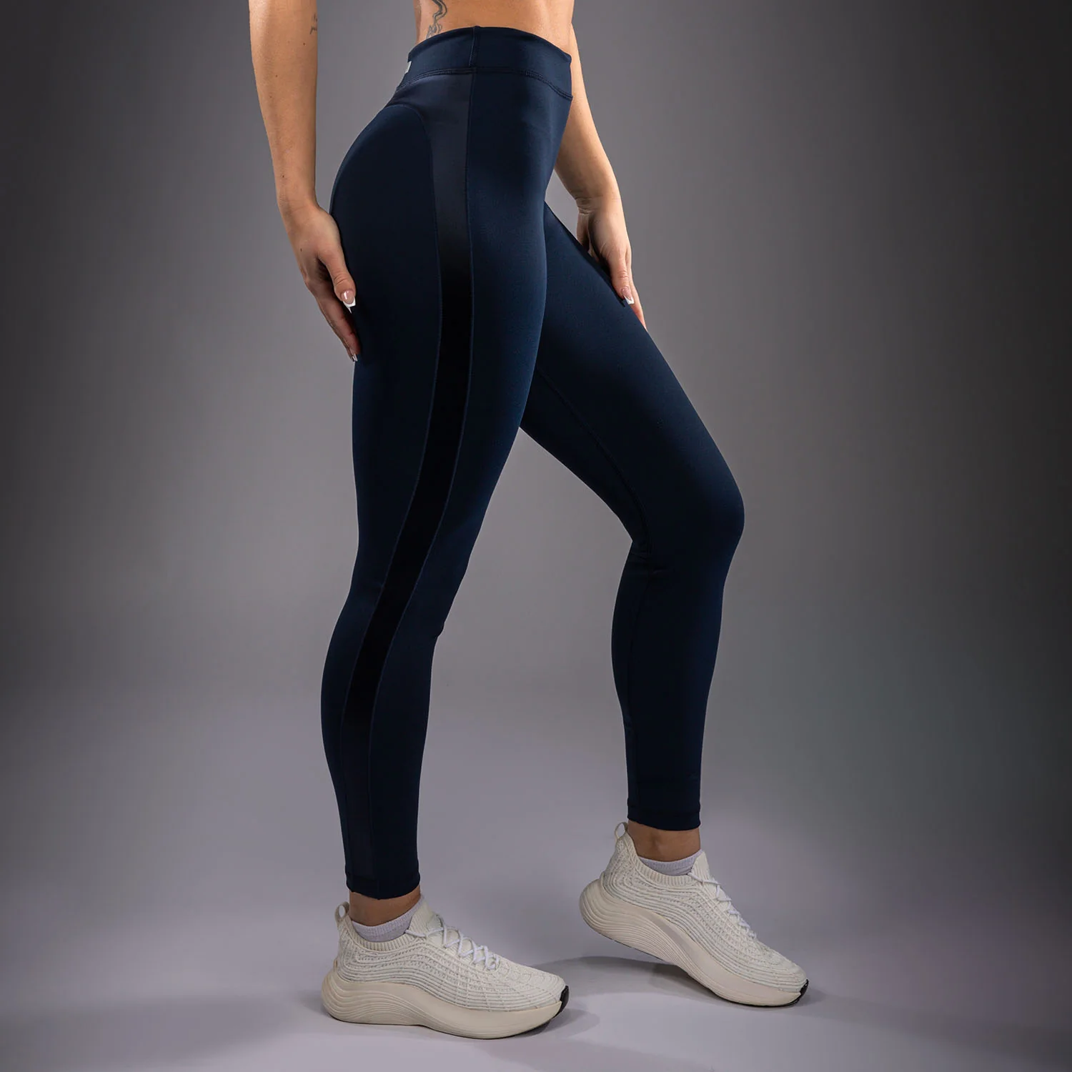 Venum Sculpt Shape Women's Leggings - Navy Blue - Image 2