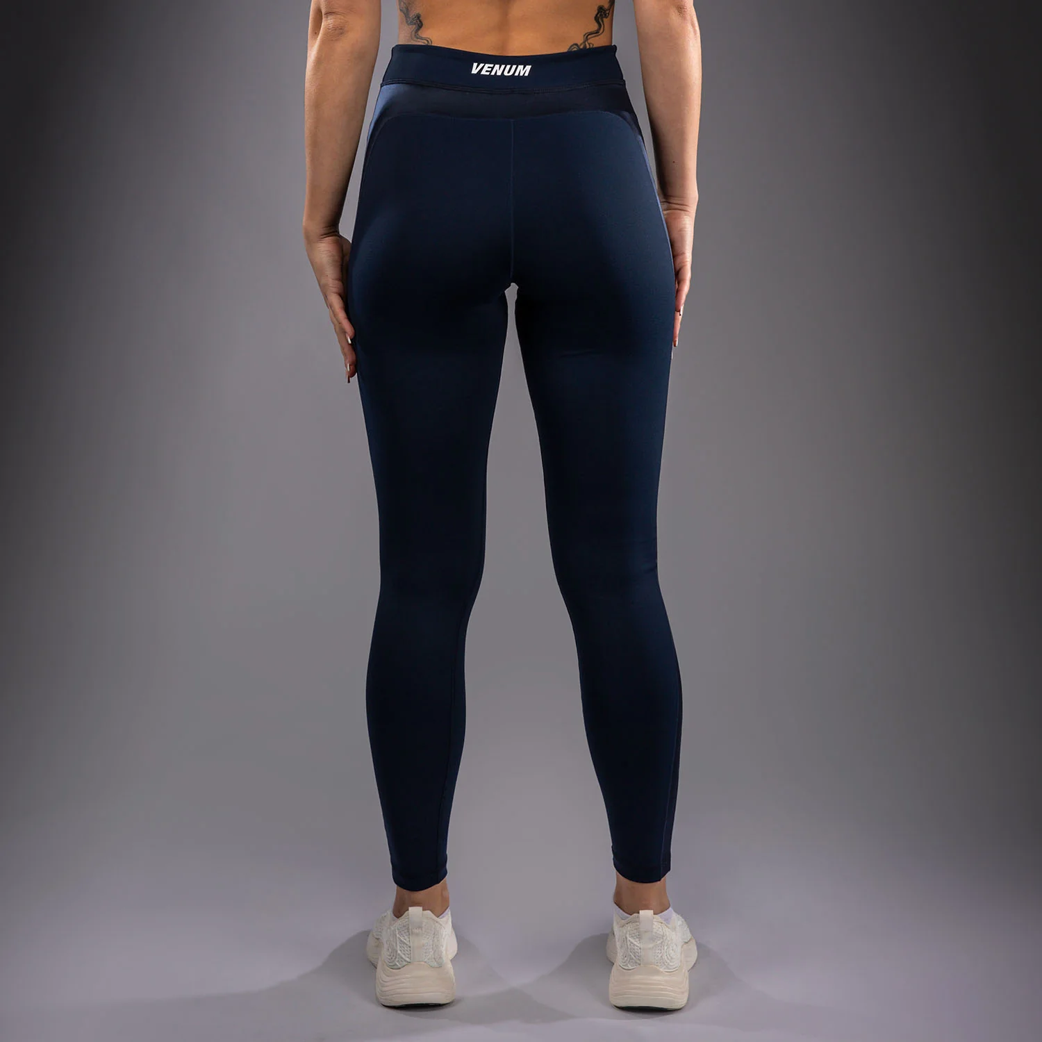 Venum Sculpt Shape Women's Leggings - Navy Blue - Image 3