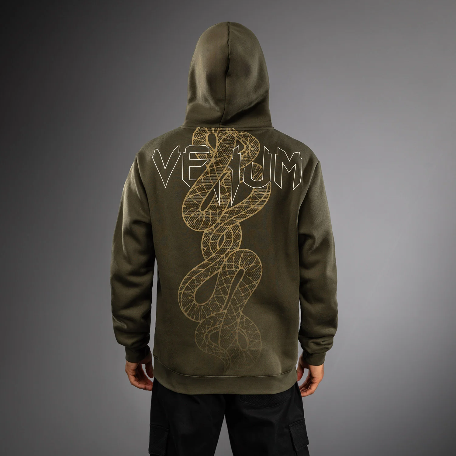 Venum Serpenti Hoodie - Khaki/Bronze/Ivory