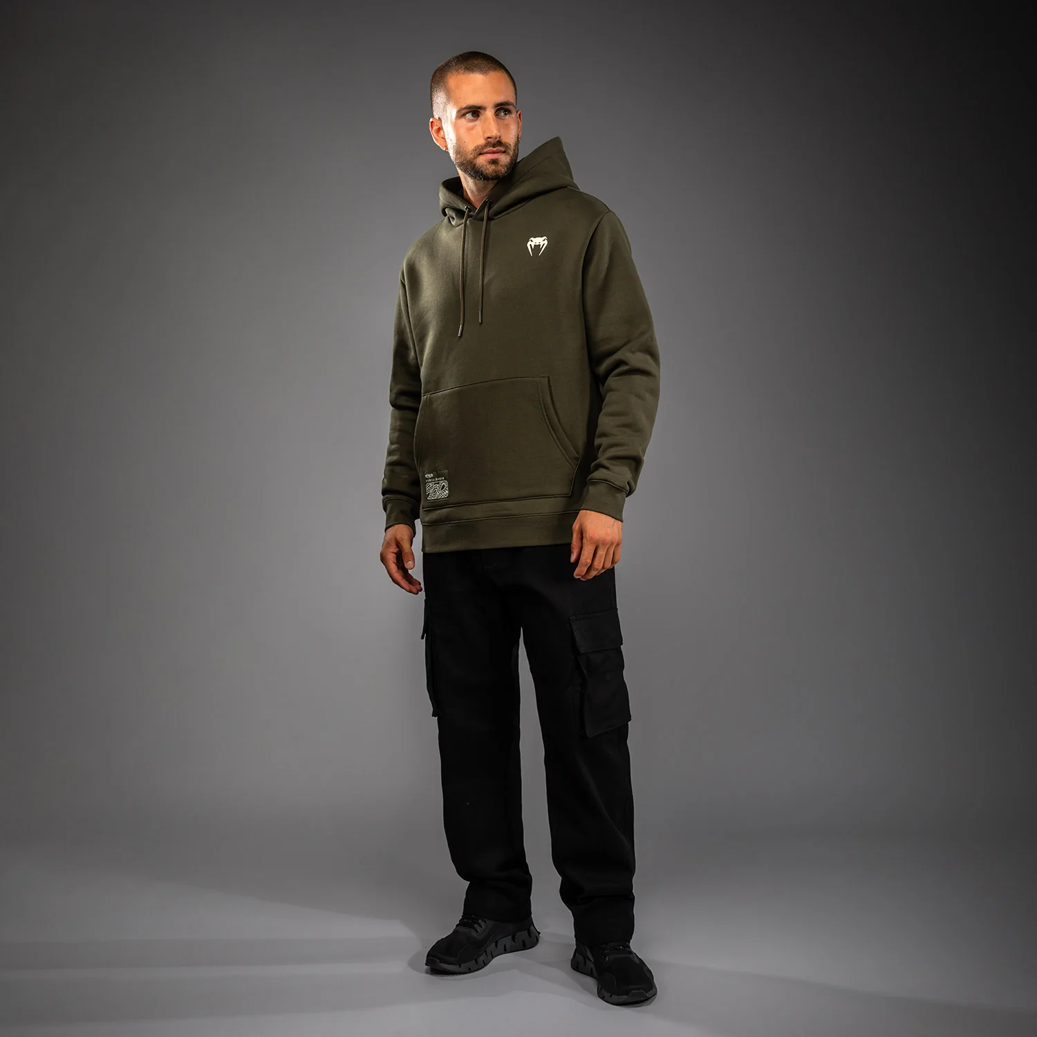 Venum Serpenti Hoodie - Khaki/Bronze/Ivory - Image 7
