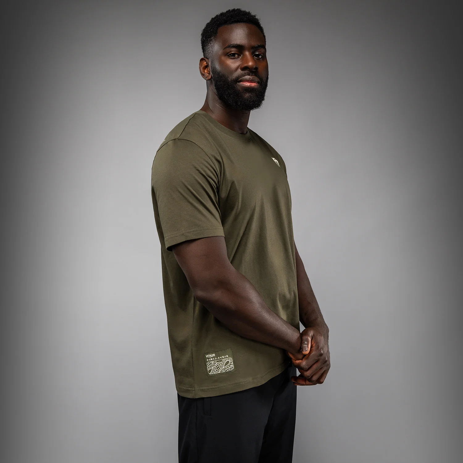 Venum Serpenti T-Shirt - Khaki/Bronze/Ivory - Image 3