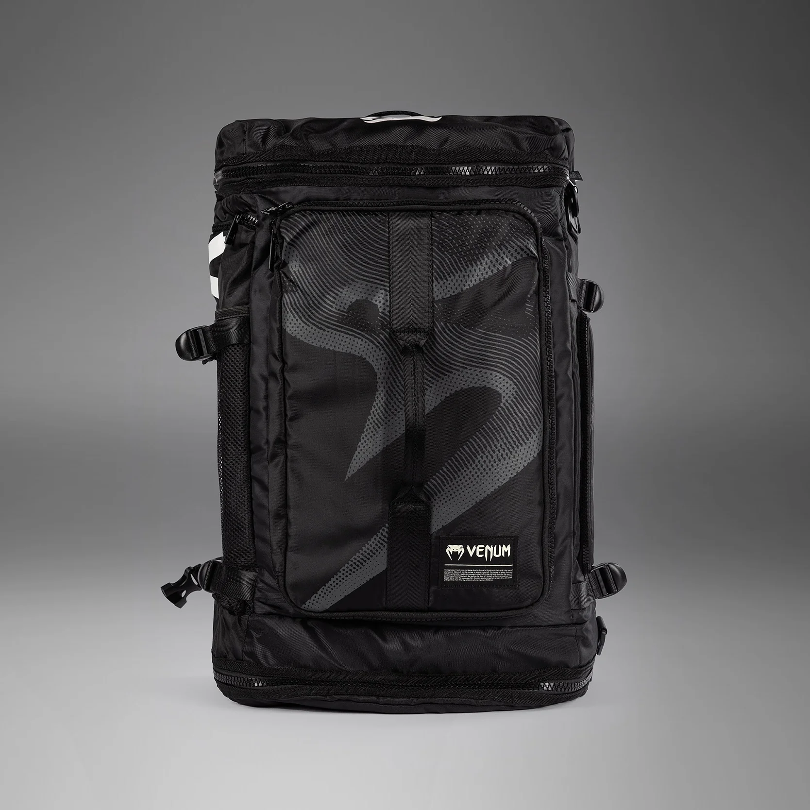 Venum Shockwave Convertible Sports Bag (48L) - Black - Image 4