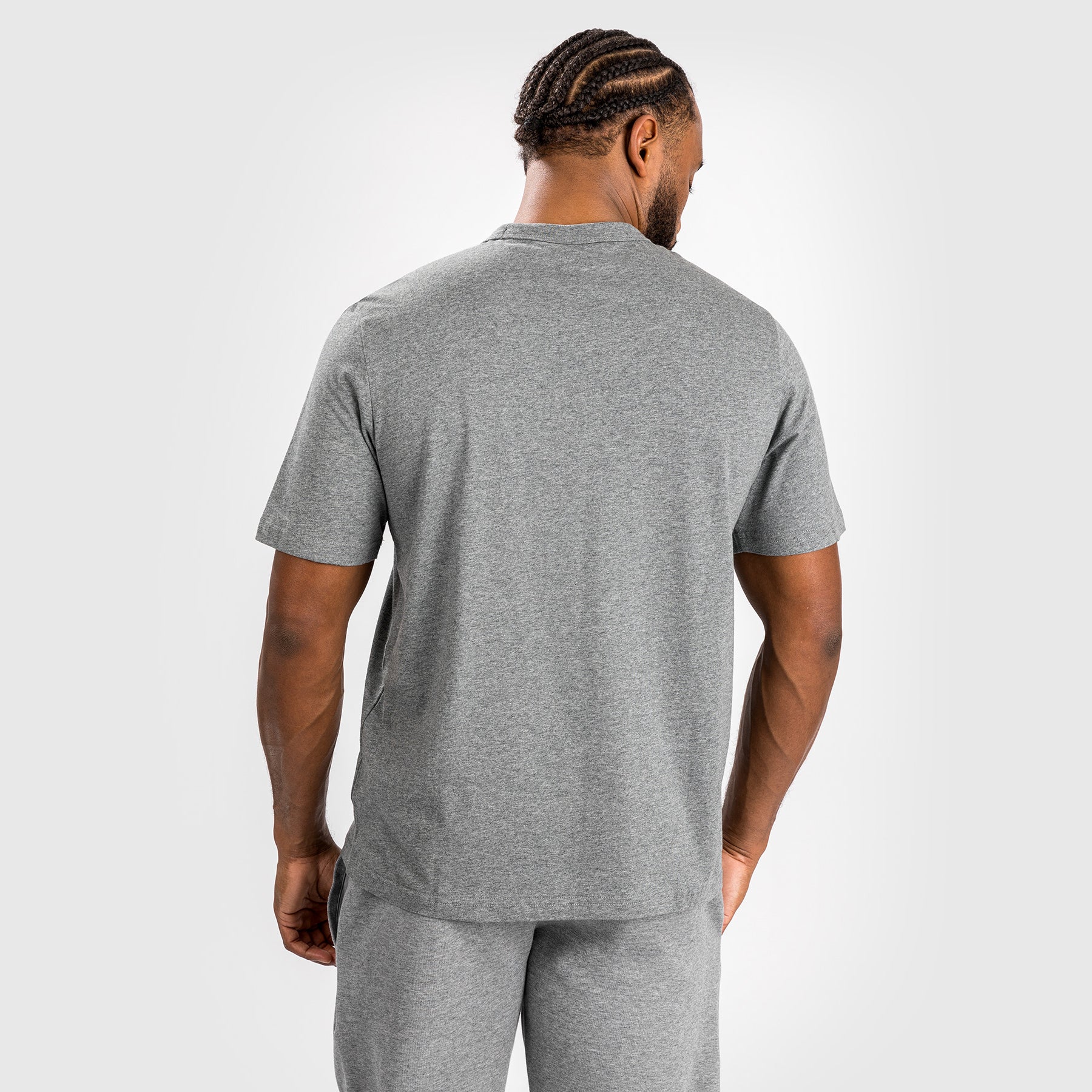 Venum Silent Power Lite T-Shirt - Light Heather Grey - Image 4