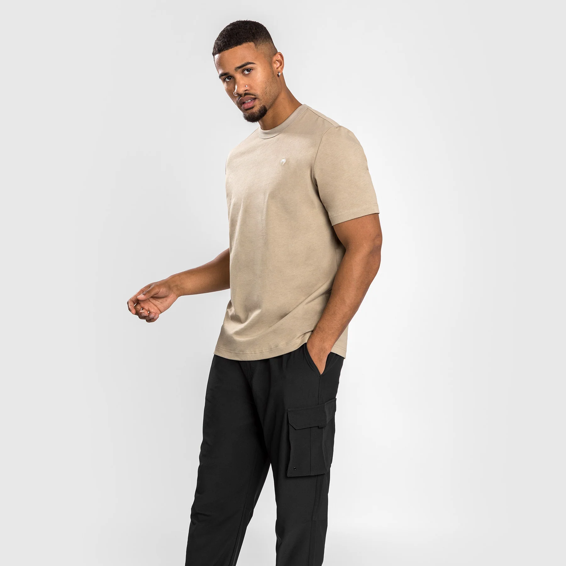 Venum Silent Power T-Shirt - Sand - Image 2