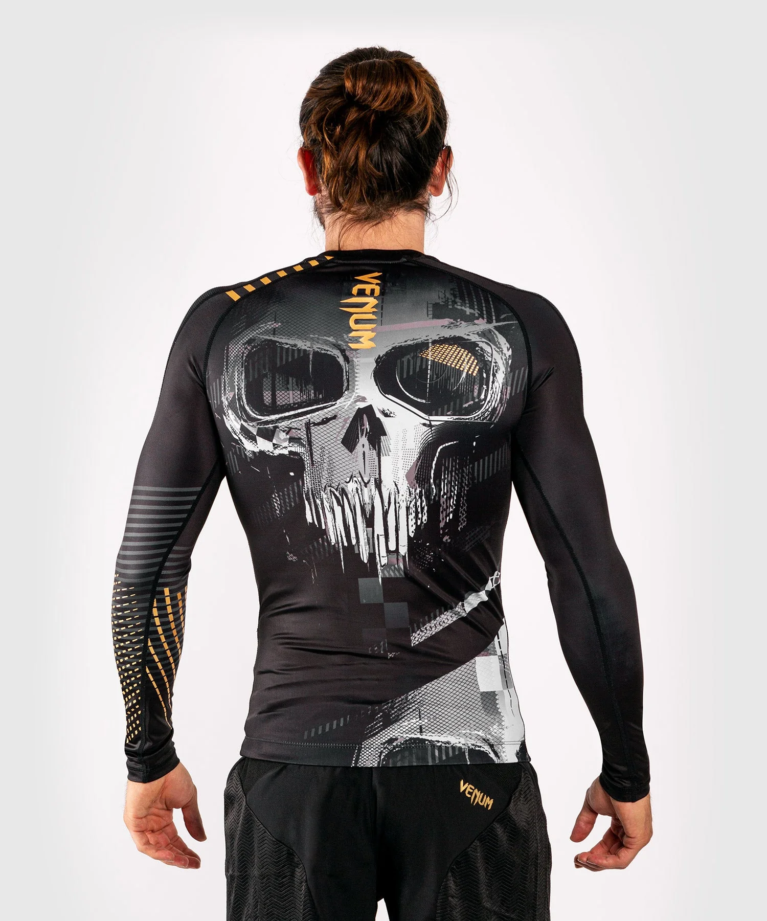 Venum Skull Rashguard - Long sleeves - Black - Image 4