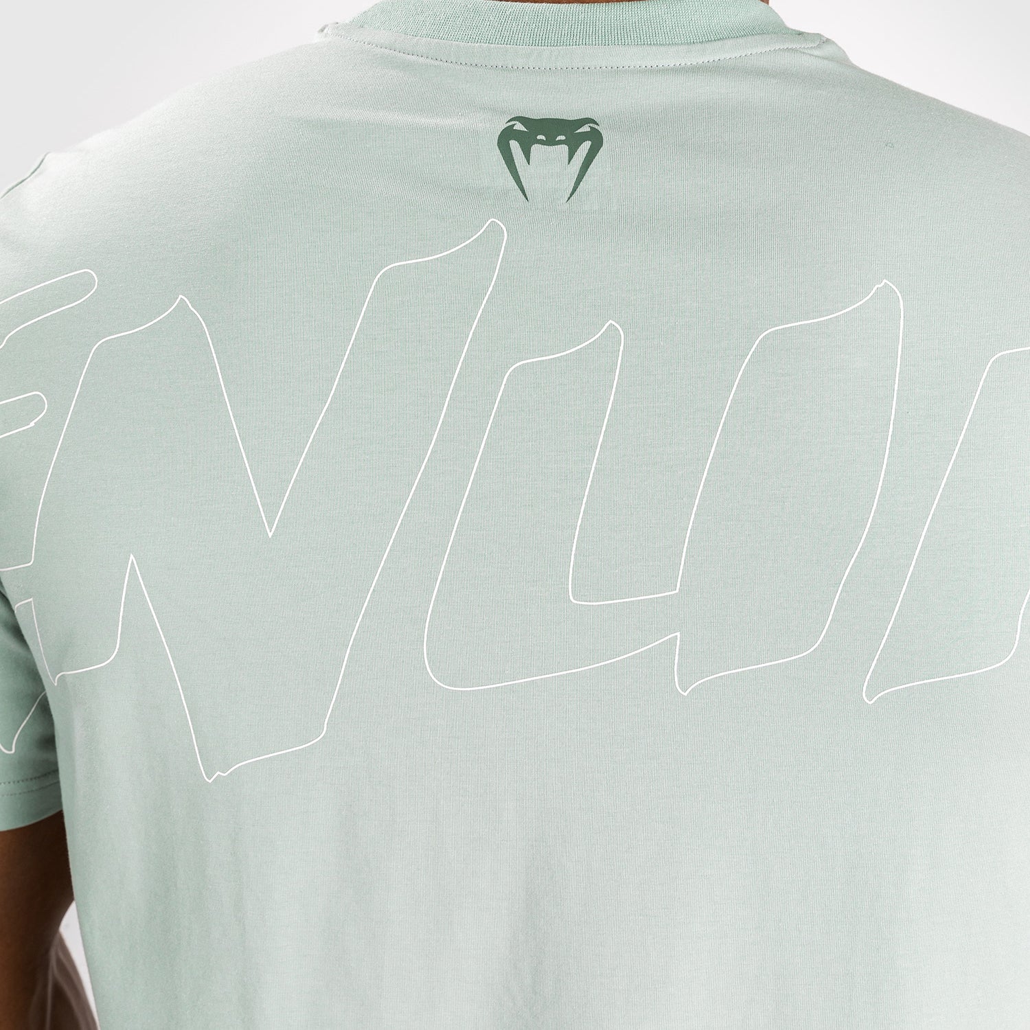 Venum Snake Print T-Shirt - Aqua Green - Image 4