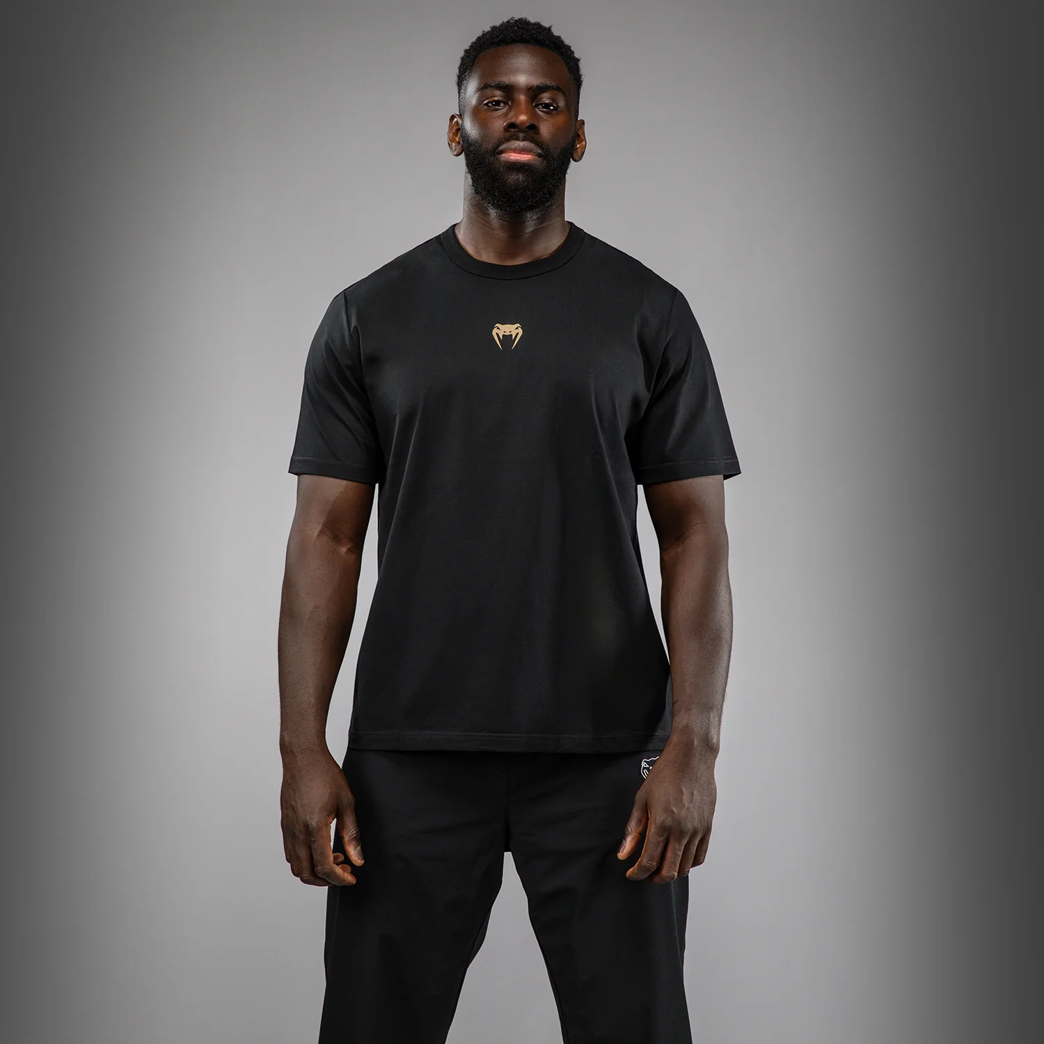Venum Invader T-Shirt - Black/Sand - Image 3