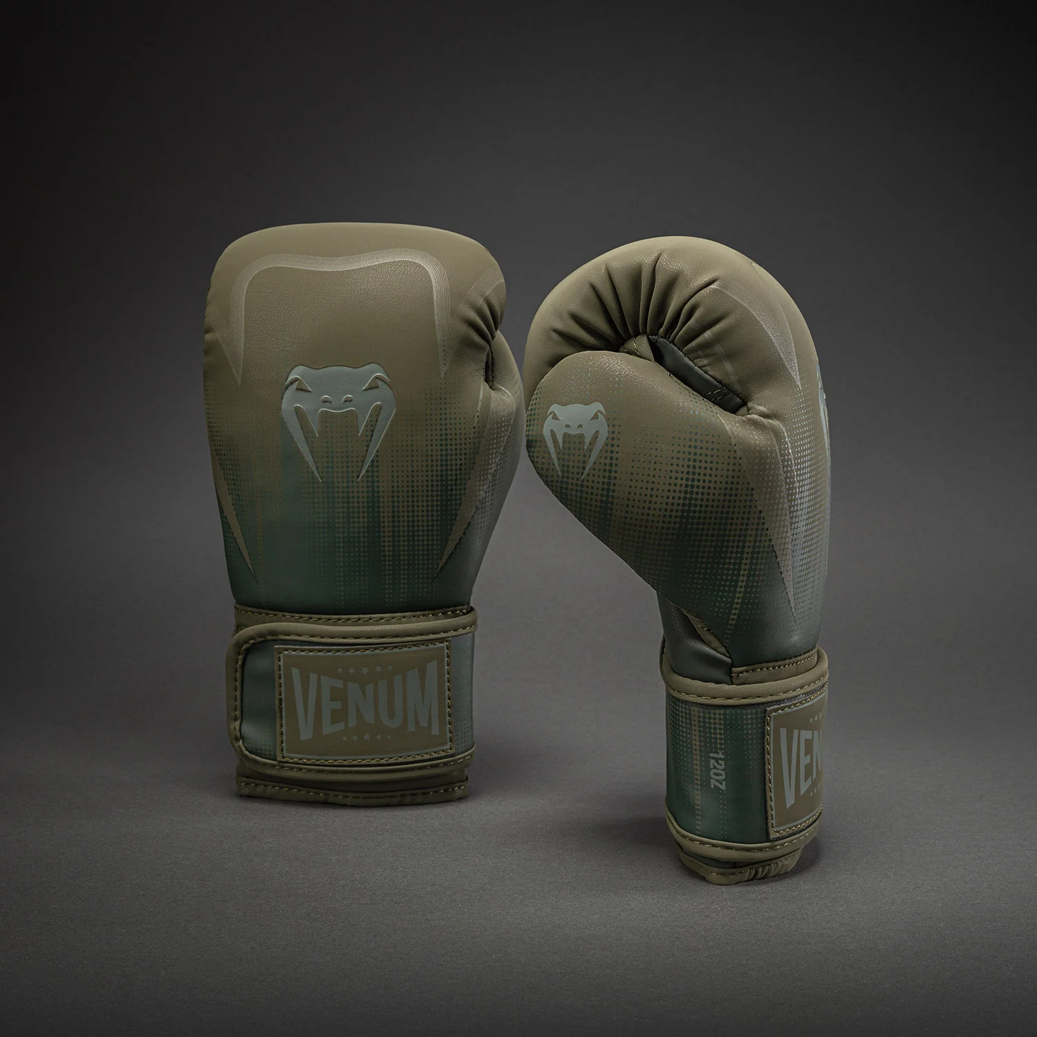 Venum Stealth Boxing Gloves - Khaki/Dark Green