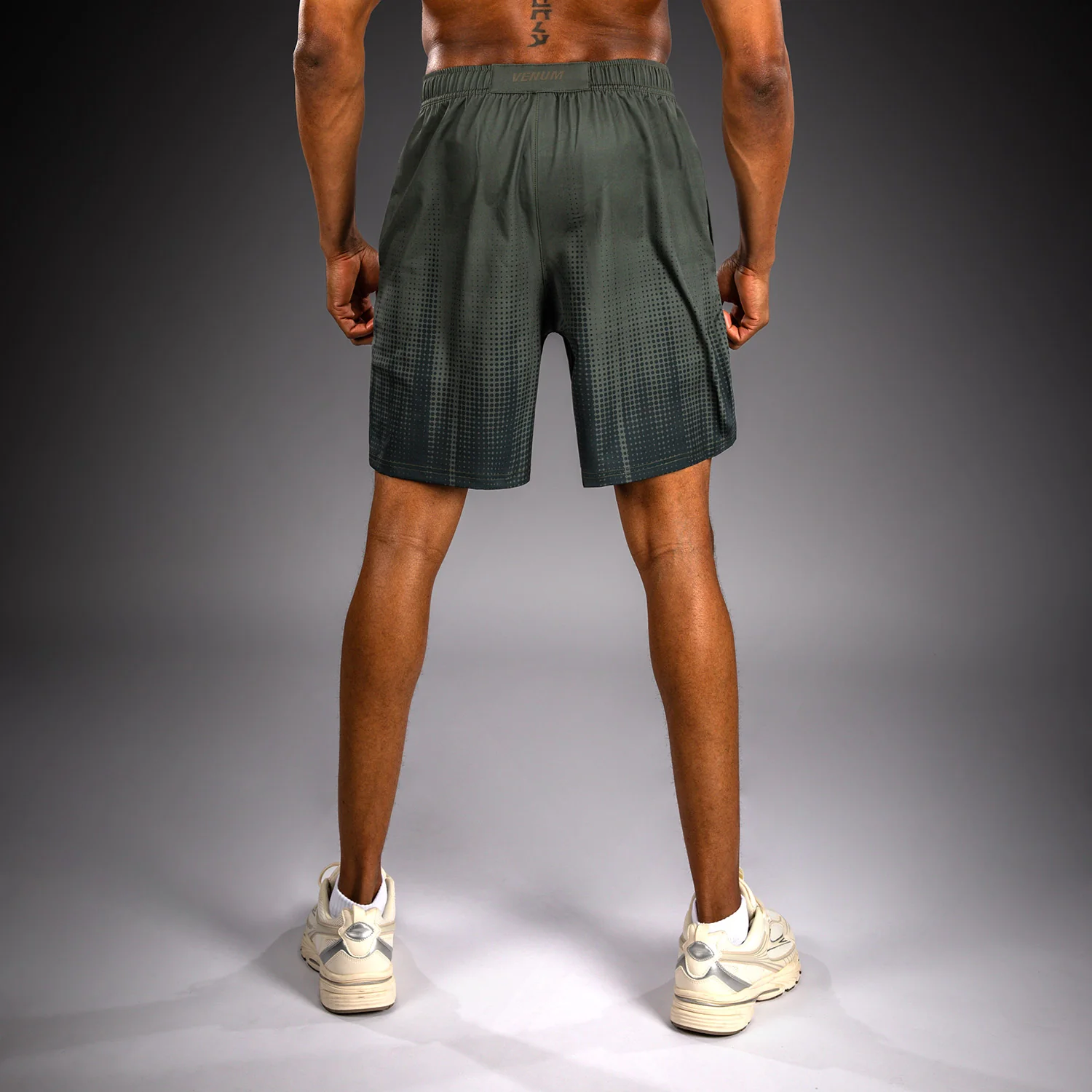 Venum Stealth Training Shorts - Khaki/Dark Green - Image 4