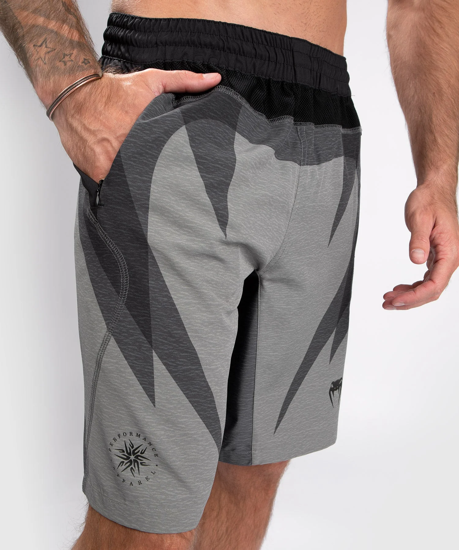 Venum Stone Training Shorts - Mineral Green - Image 5