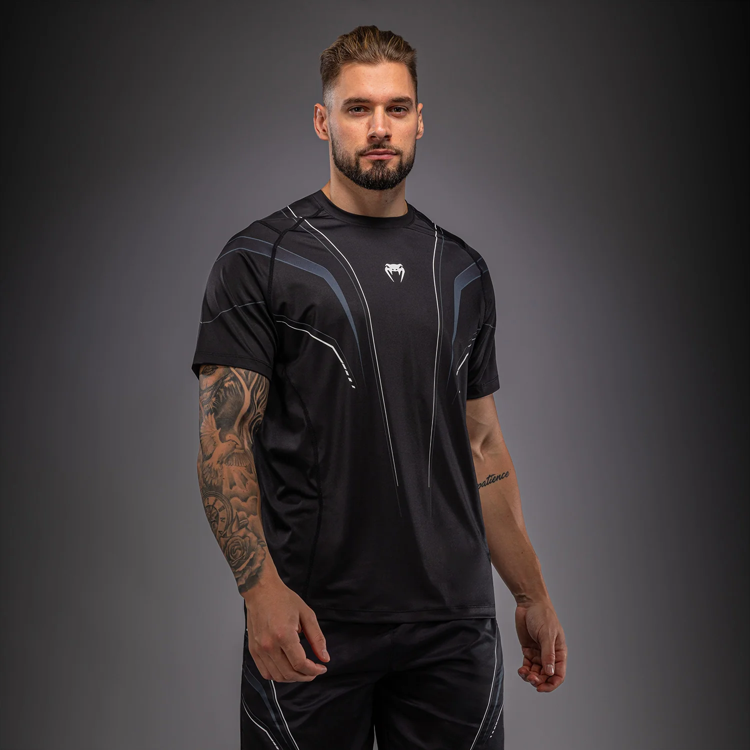 Venum Streamline Dry-Tech T-Shirt - Black/White