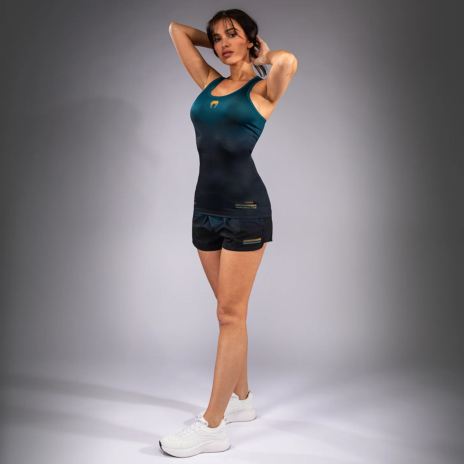 Venum Tactical XT Dry tech Tank Top- Black/Forest Green - Image 2