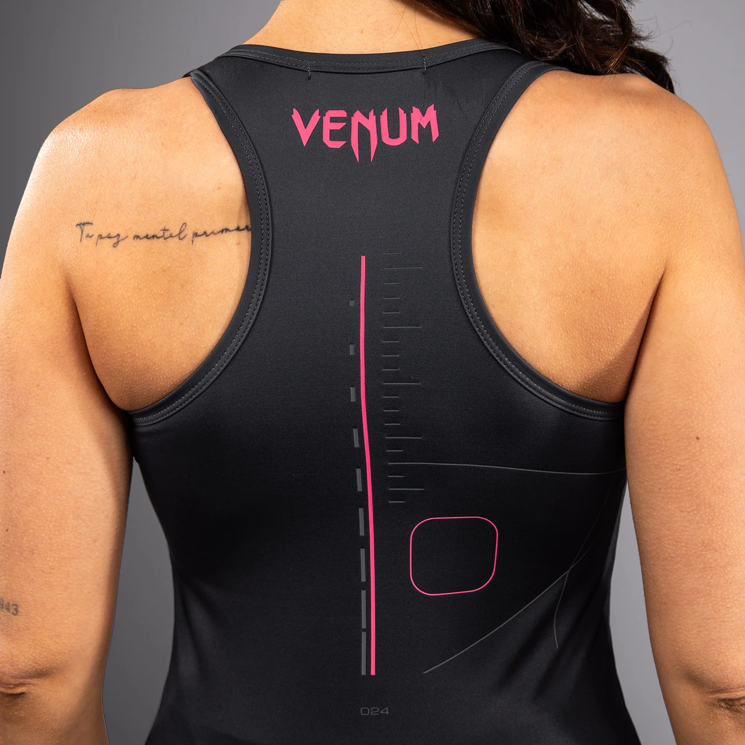Venum Tactical XT Dry tech Tank Top- Black/Storm Grey - Image 6
