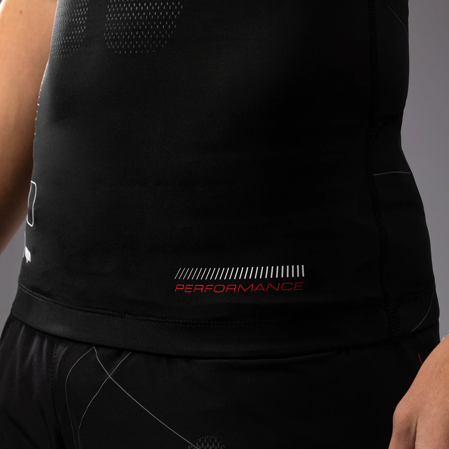 Venum Tactical XT Short Sleeve Rashguard - Black/Fire Red - Image 7