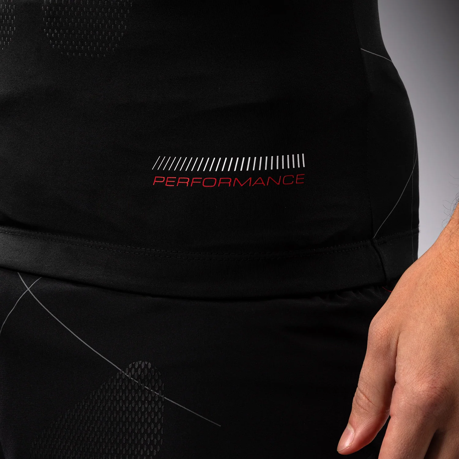 Venum Tactical XT Sleeveless Rashguard - Black/Fire Red - Image 7
