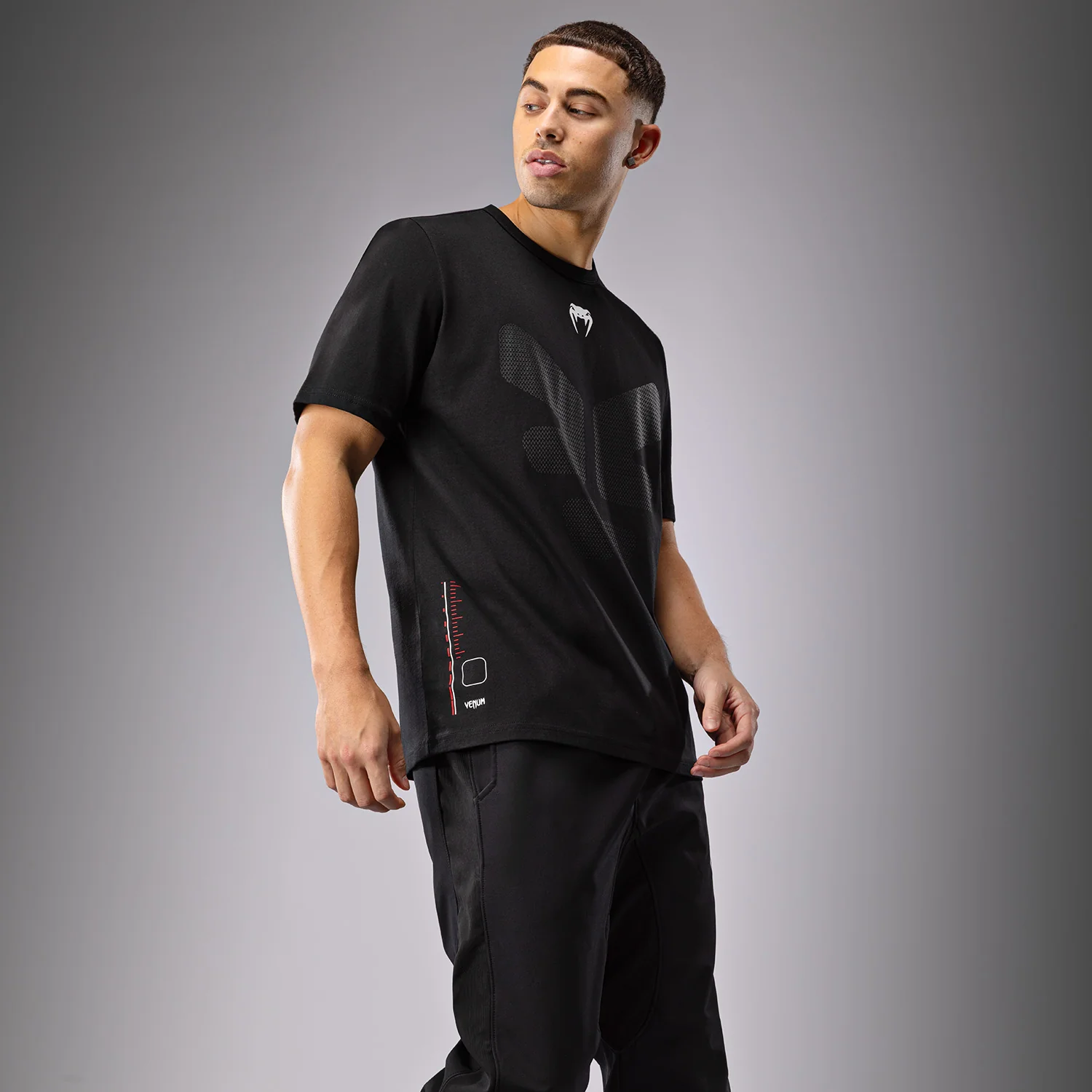 Venum Tactical XT T-Shirt - Black/Fire Red