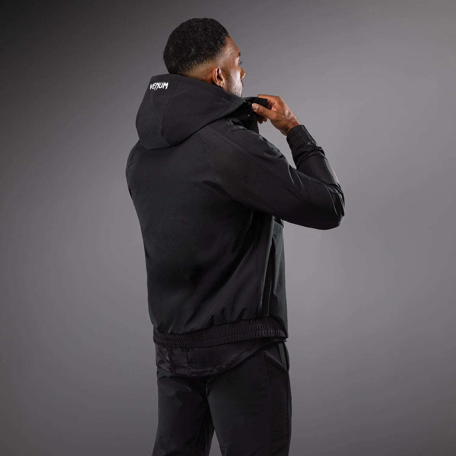 Venum Tactical XT Track Jackets - Black/Fire Red - Image 3