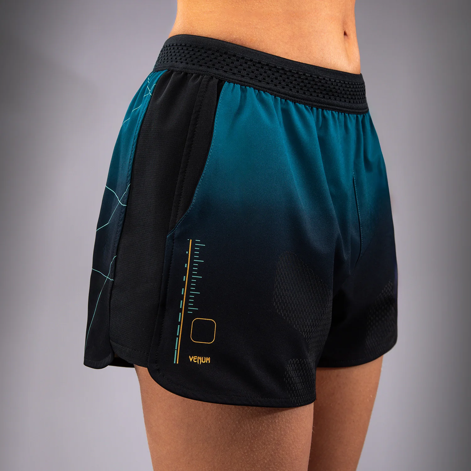 Venum Tactical XT Training Shorts - Black/Forest Green - Image 6