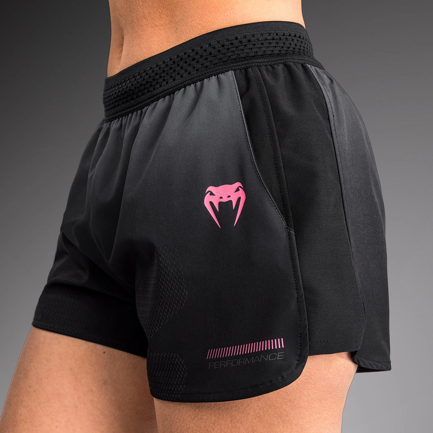 Venum Tactical XT Training Shorts - Black/Storm Grey - Image 5