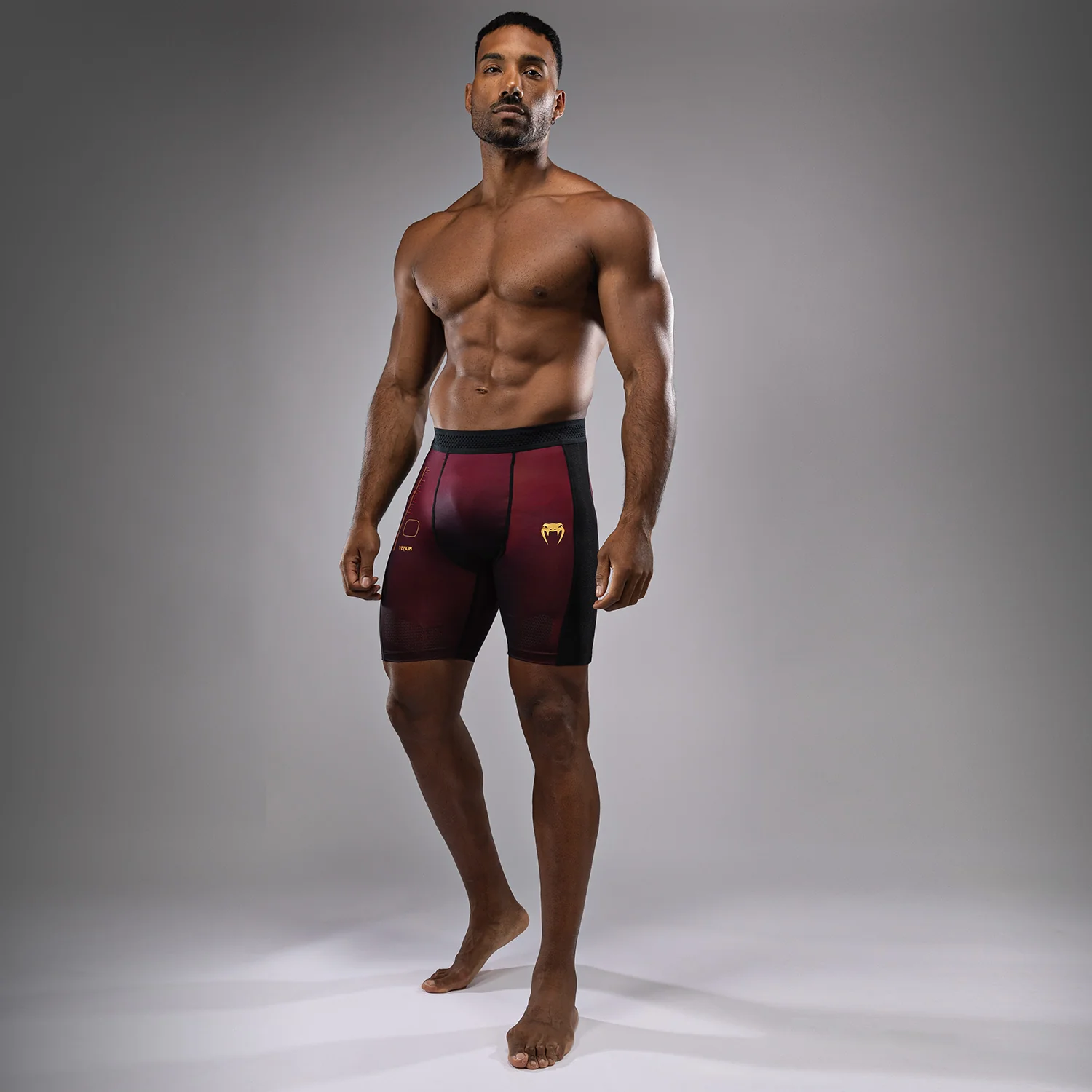 Venum Tactical XT Vale Tudo - Black/Burgundy/Gold - Image 7
