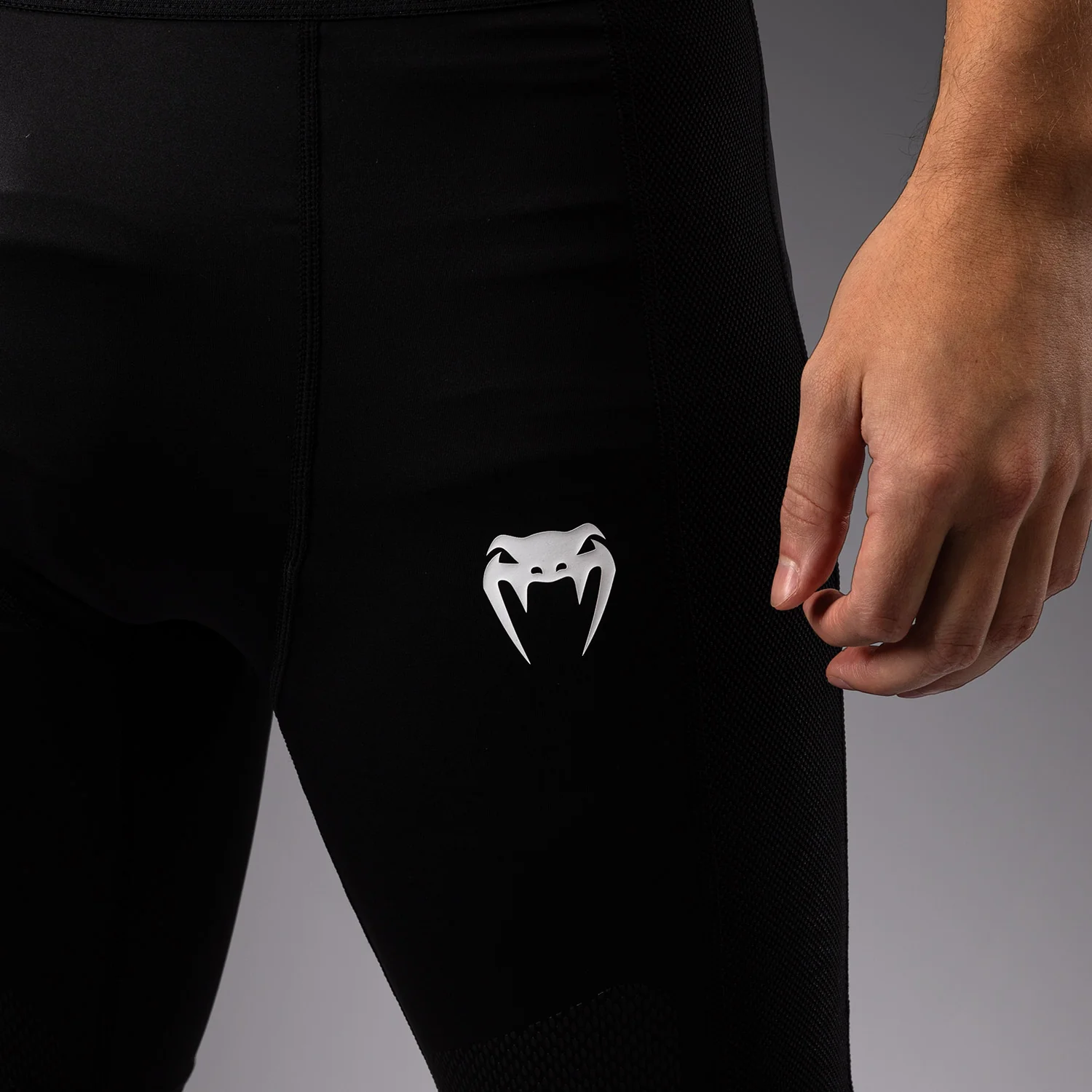 Venum Tactical XT Vale Tudo Shorts - Black/Fire Red - Image 6