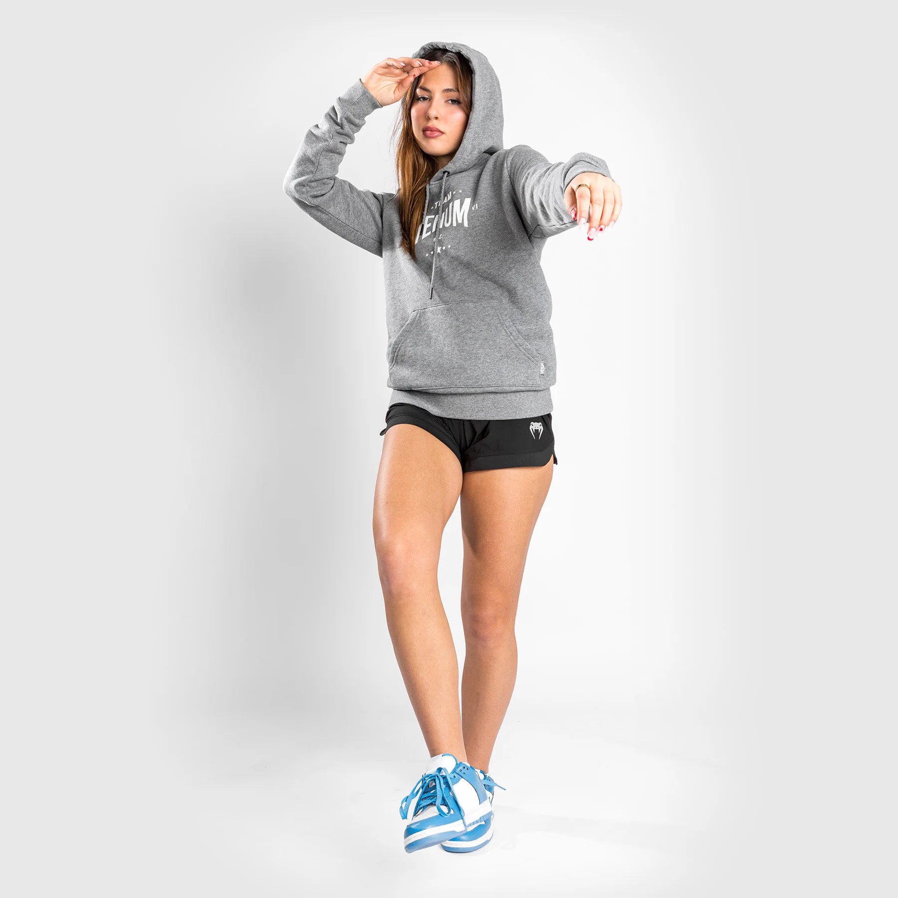 Venum Team 2.0 Hoodie - Light Heather Grey - Image 3