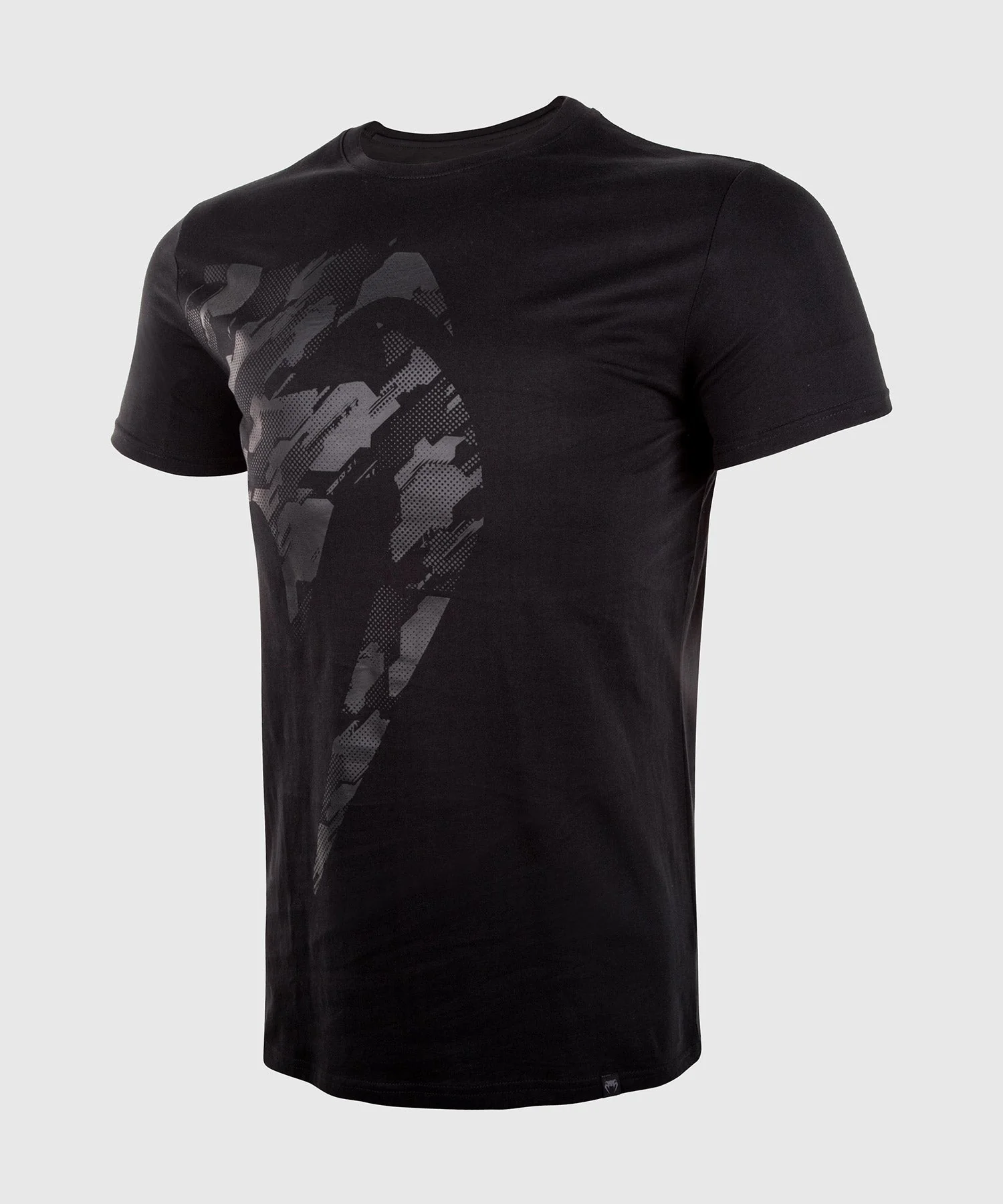 Venum Tecmo Giant T-shirt - Black/Black - Image 3