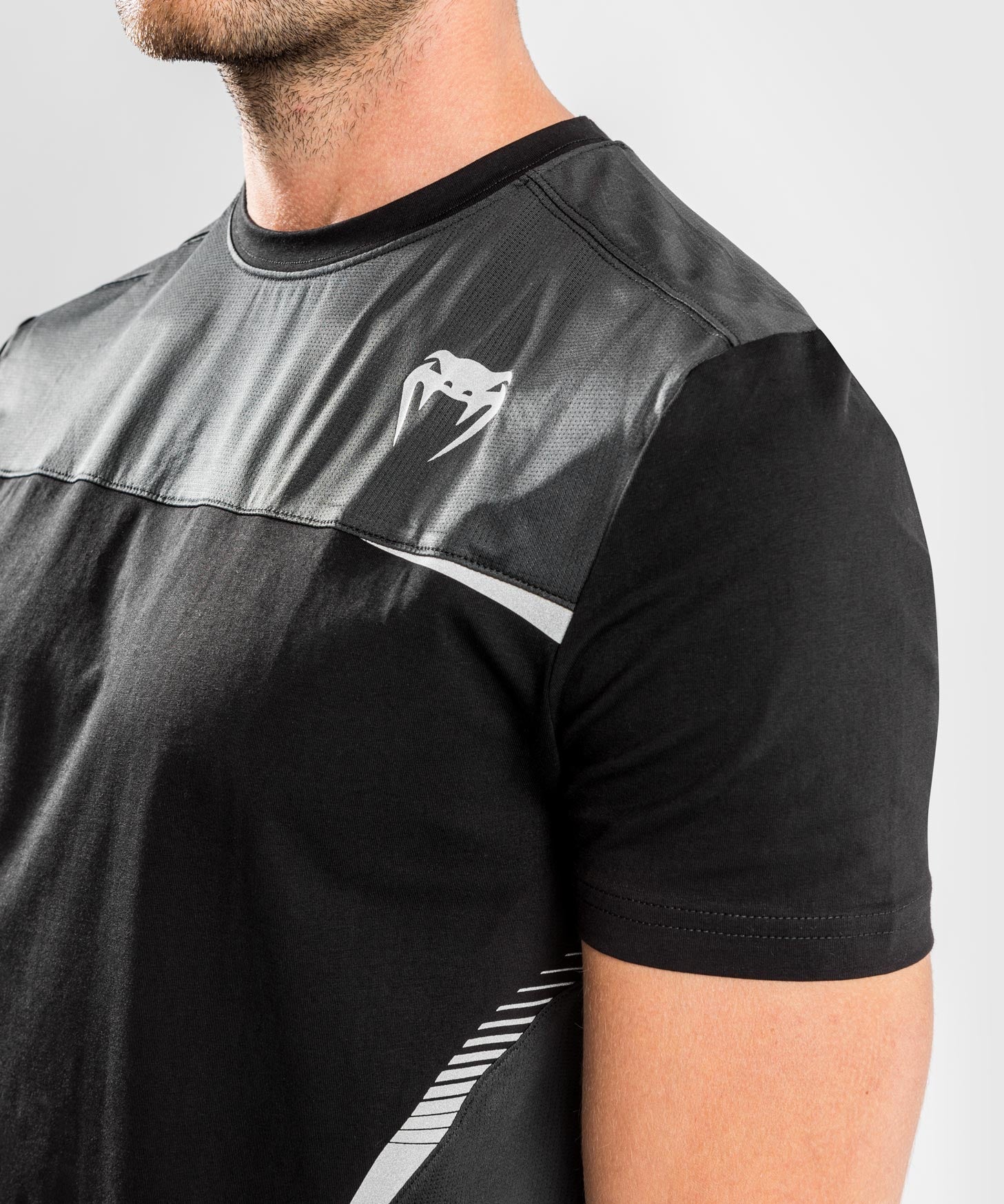 Venum Tempest 2.0 T-shirt – Black/Grey - Image 5