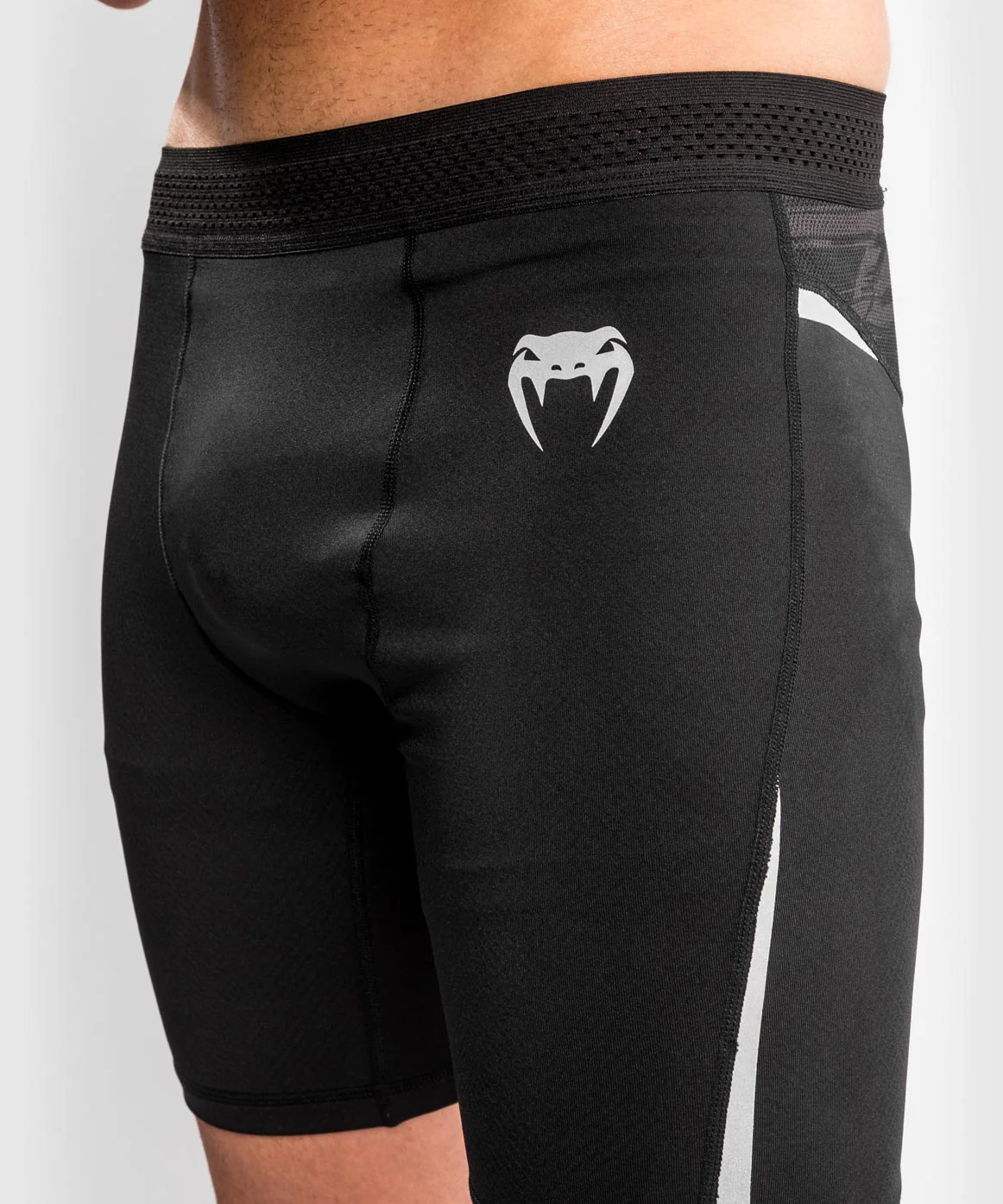Venum Tempest 2.0 Vale Tudo Shorts – Black/Grey - Image 6