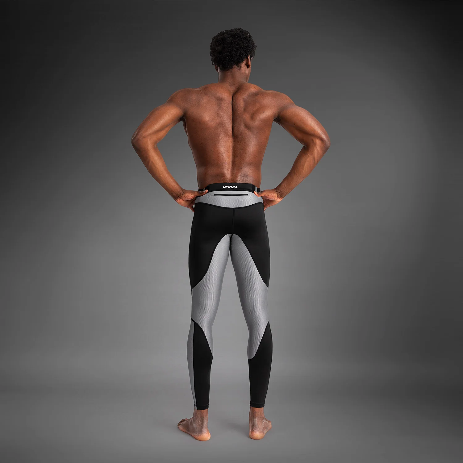 Venum Tempest Men's Spats - Black/Grey - Image 8