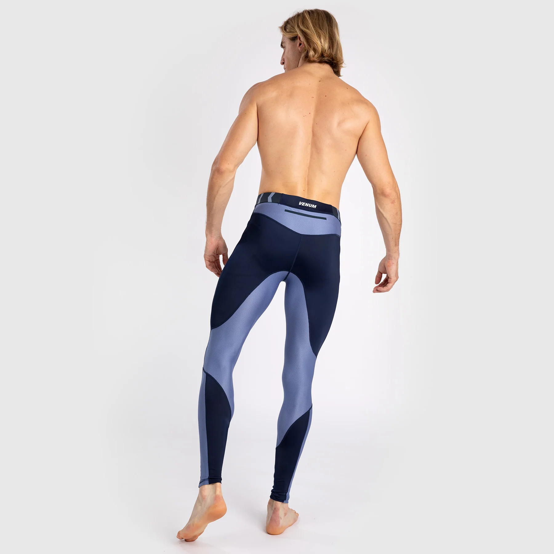 Venum Tempest Men's Spats - Navy Blue/Blue - Image 3