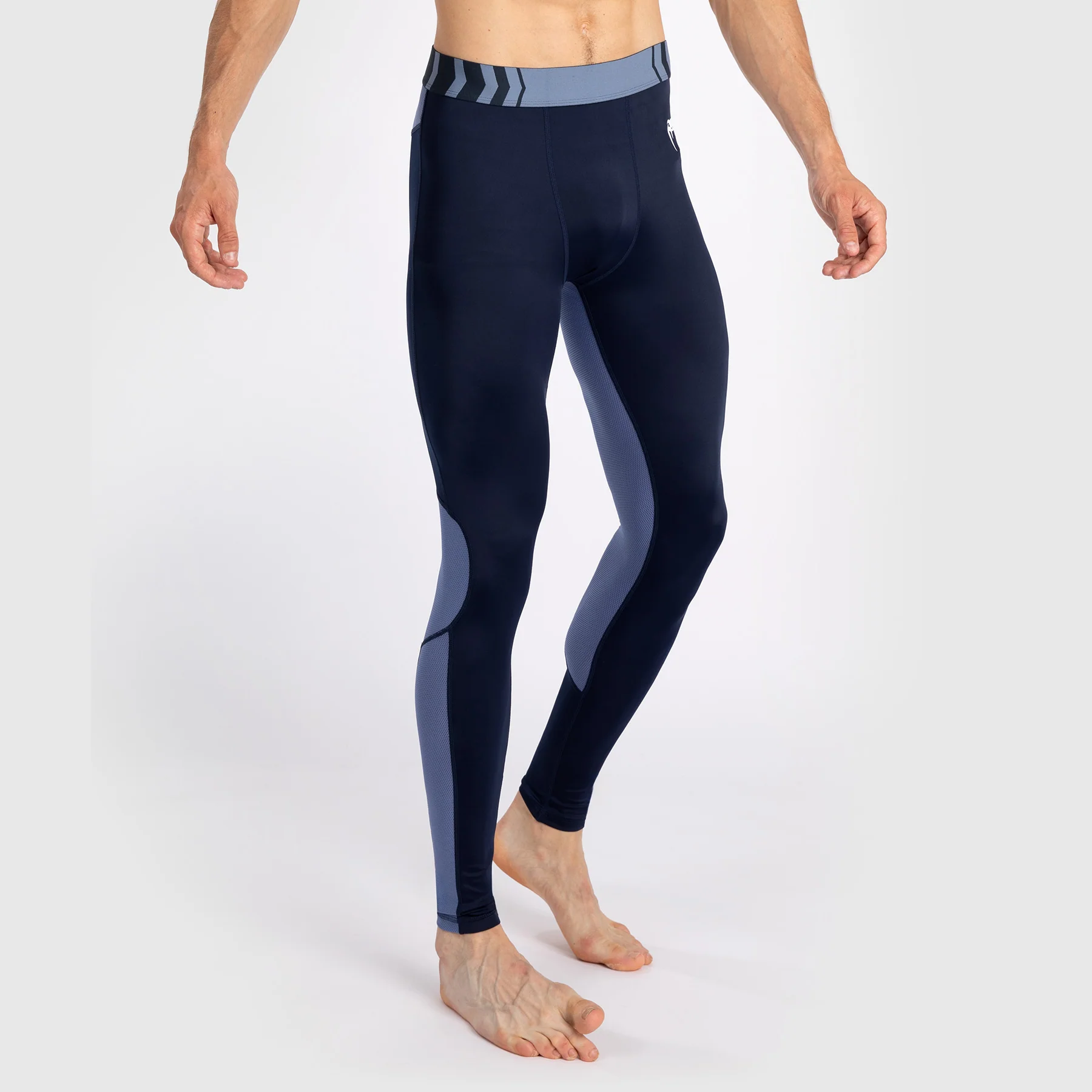Venum Tempest Men's Spats - Navy Blue/Blue - Image 5