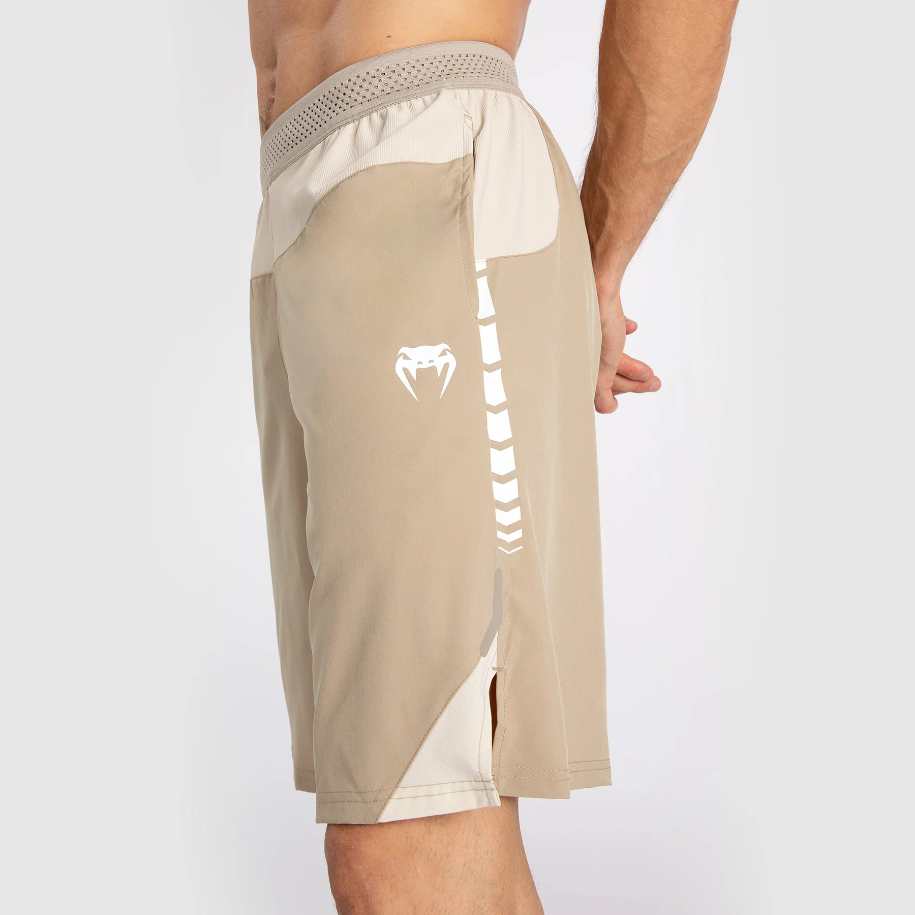 Venum Tempest Men's Training Shorts - Beige/Sand - Image 4