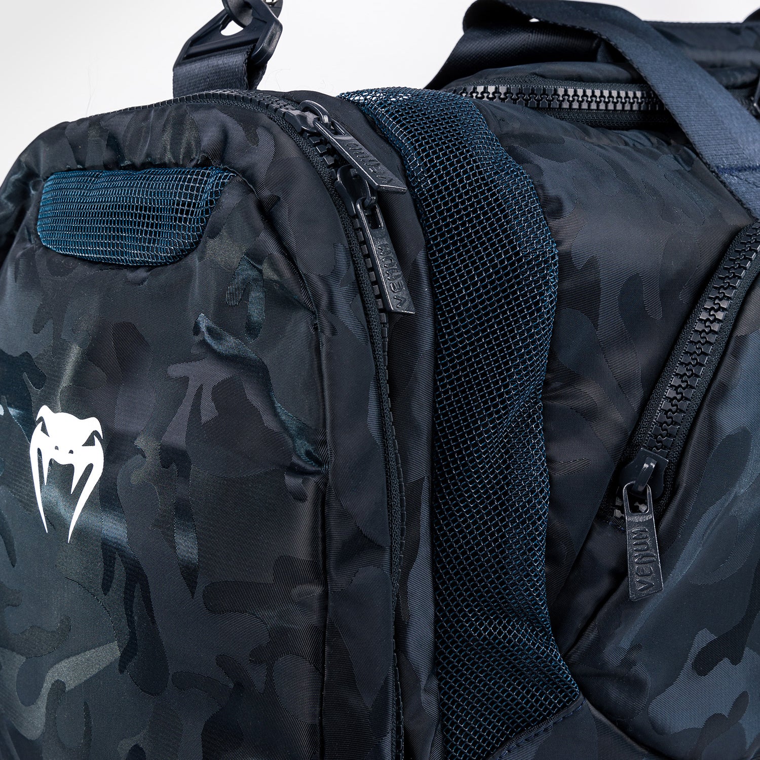 Venum Trainer Lite Sports Bag (48L) - Camo/Blue - Image 7