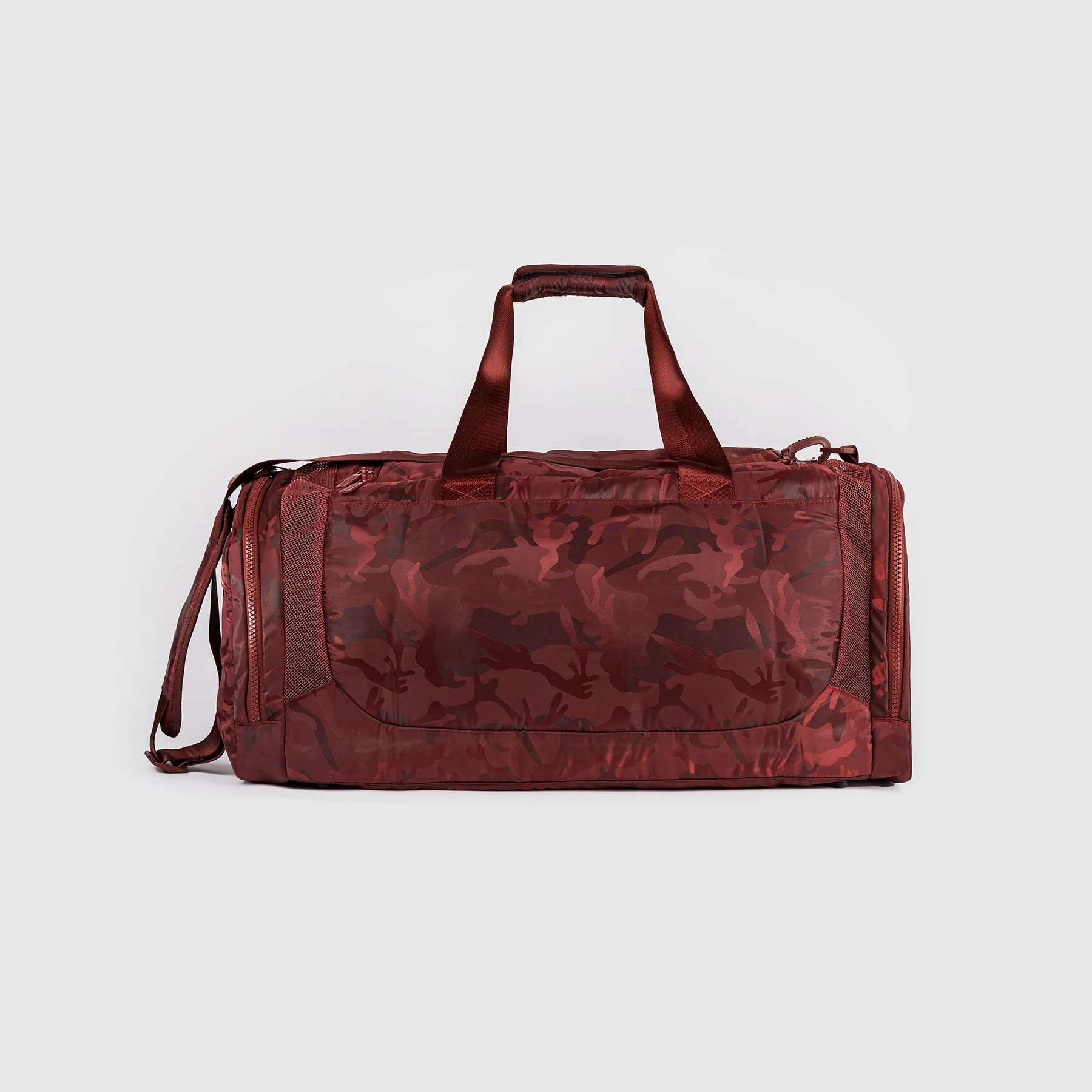 Venum Trainer Lite Sports Bag (48L) - Camo/Burgundy - Image 5
