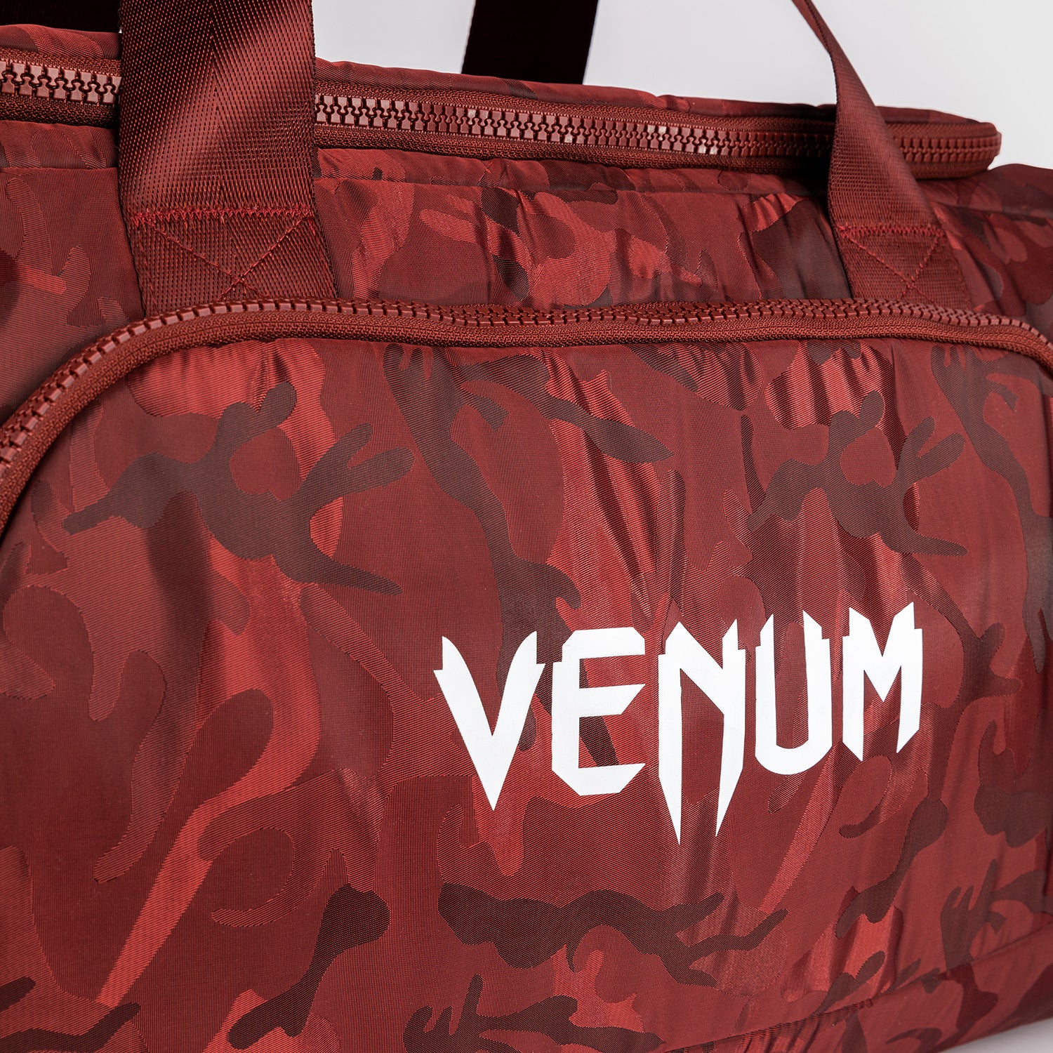 Venum Trainer Lite Sports Bag (48L) - Camo/Burgundy - Image 8