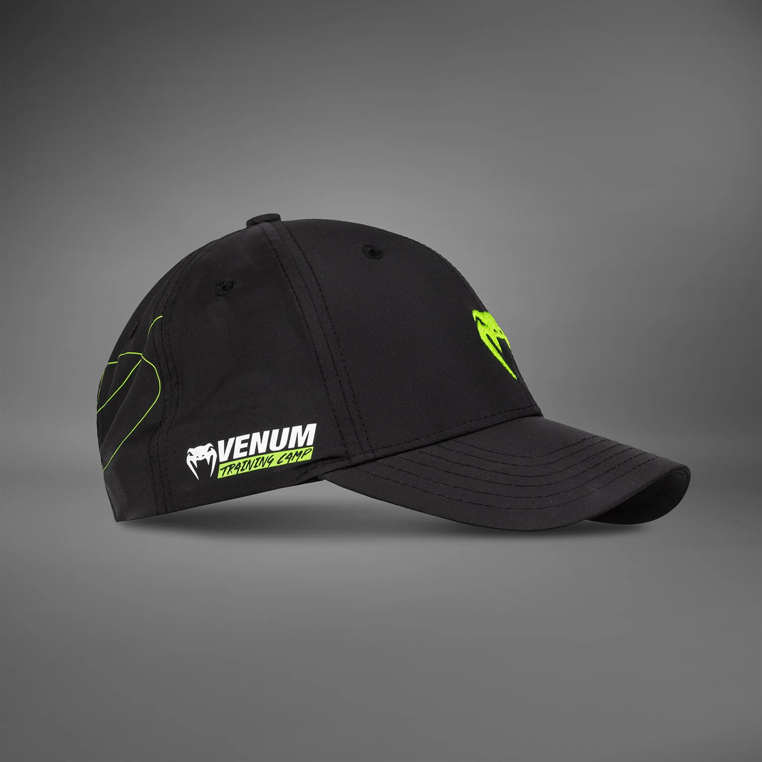 Venum Training Camp 4.0 Cap - Black/Neon Green - Image 3