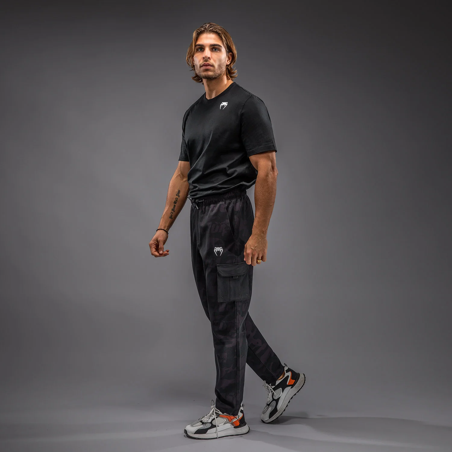 Venum Trooper Men's Tracksuit Pants - Black/Purple