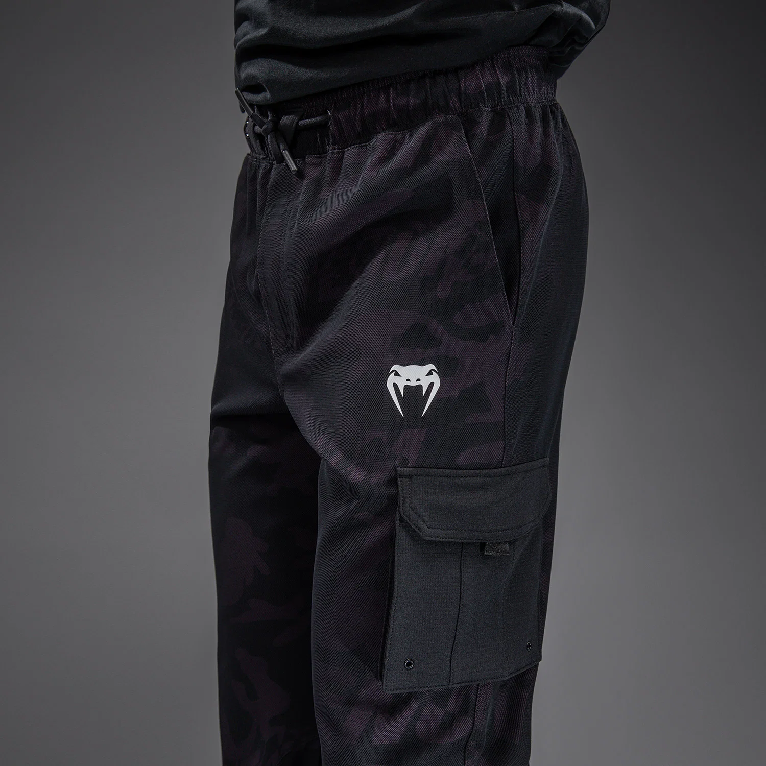 Venum Trooper Men's Tracksuit Pants - Black/Purple - Image 5
