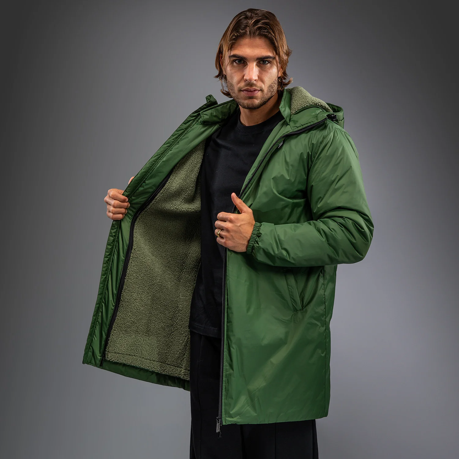 Venum Urban Guard Parka Jacket - Forest Green - Image 7