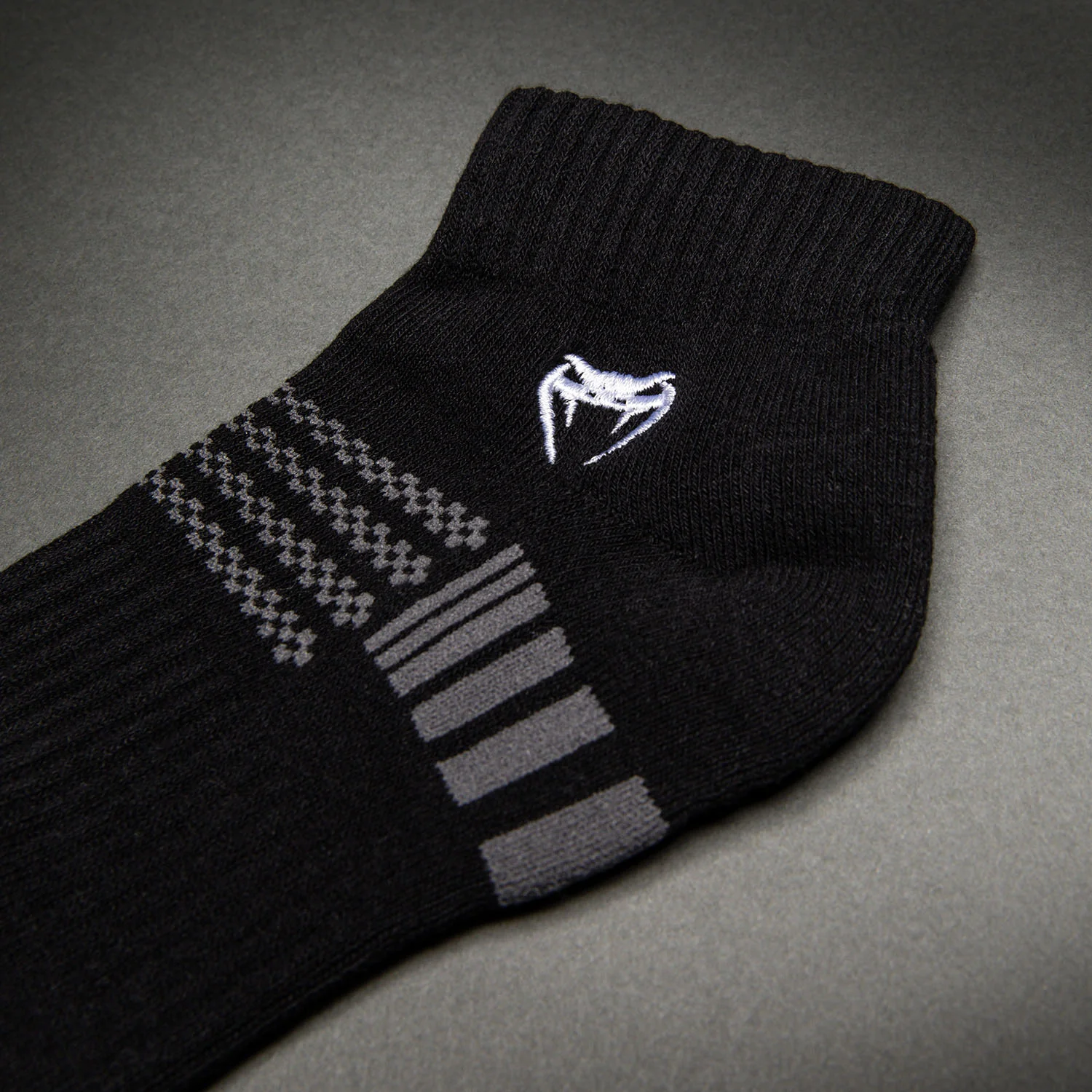 Venum Vector Ankle Socks - Black/Grey - Image 3