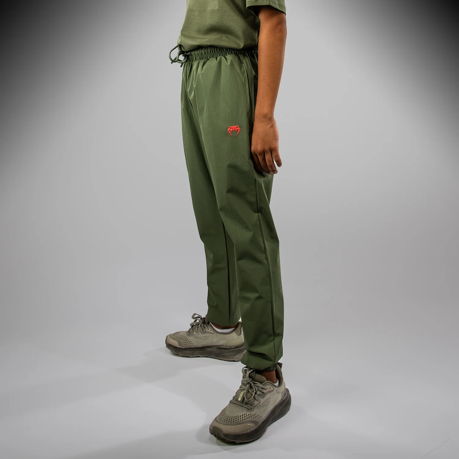 Venum Vectra Kids Joggers - Army Green/Orange - Image 2