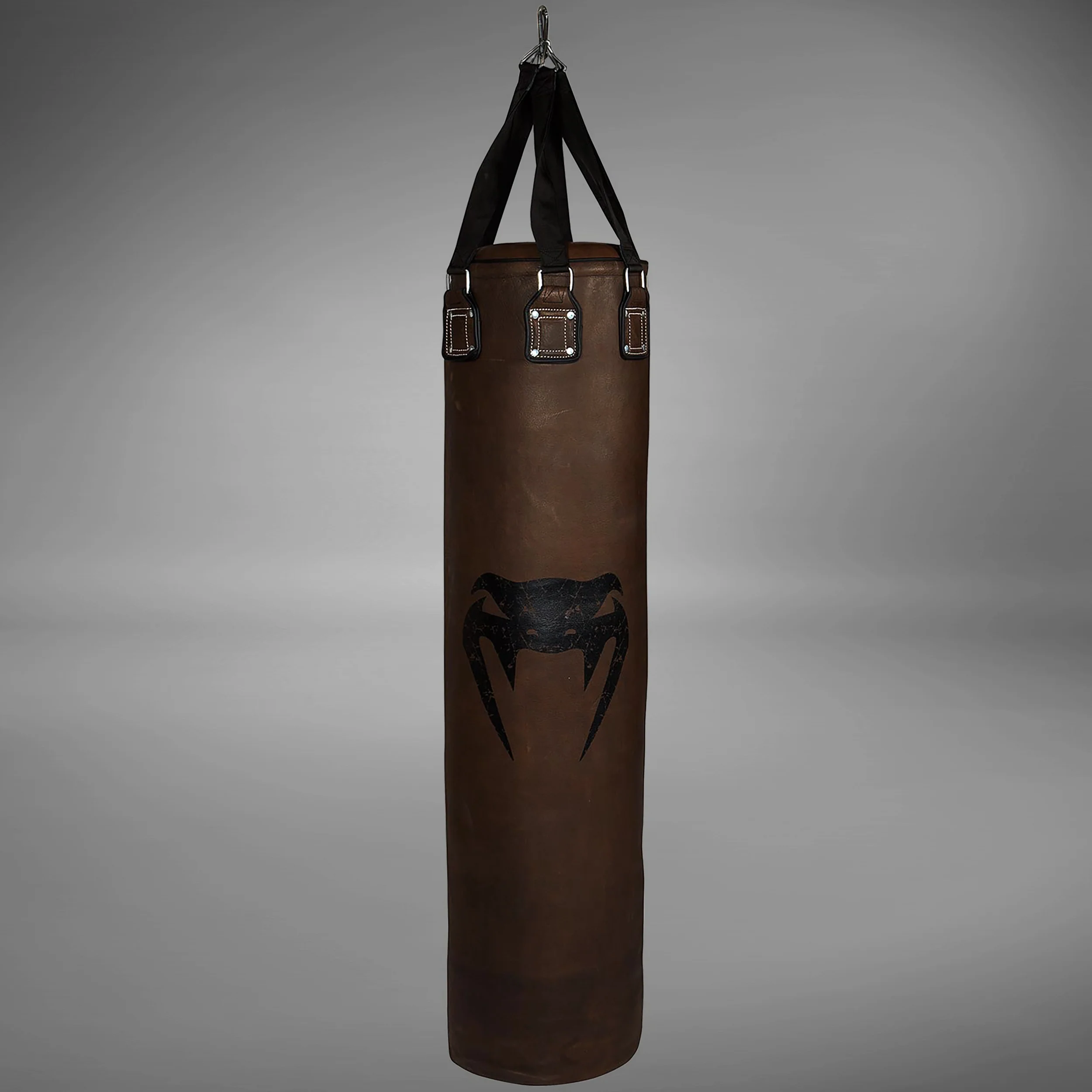 Venum Vintage Heavy Bag - Brown - Filled - Cowhide Leather