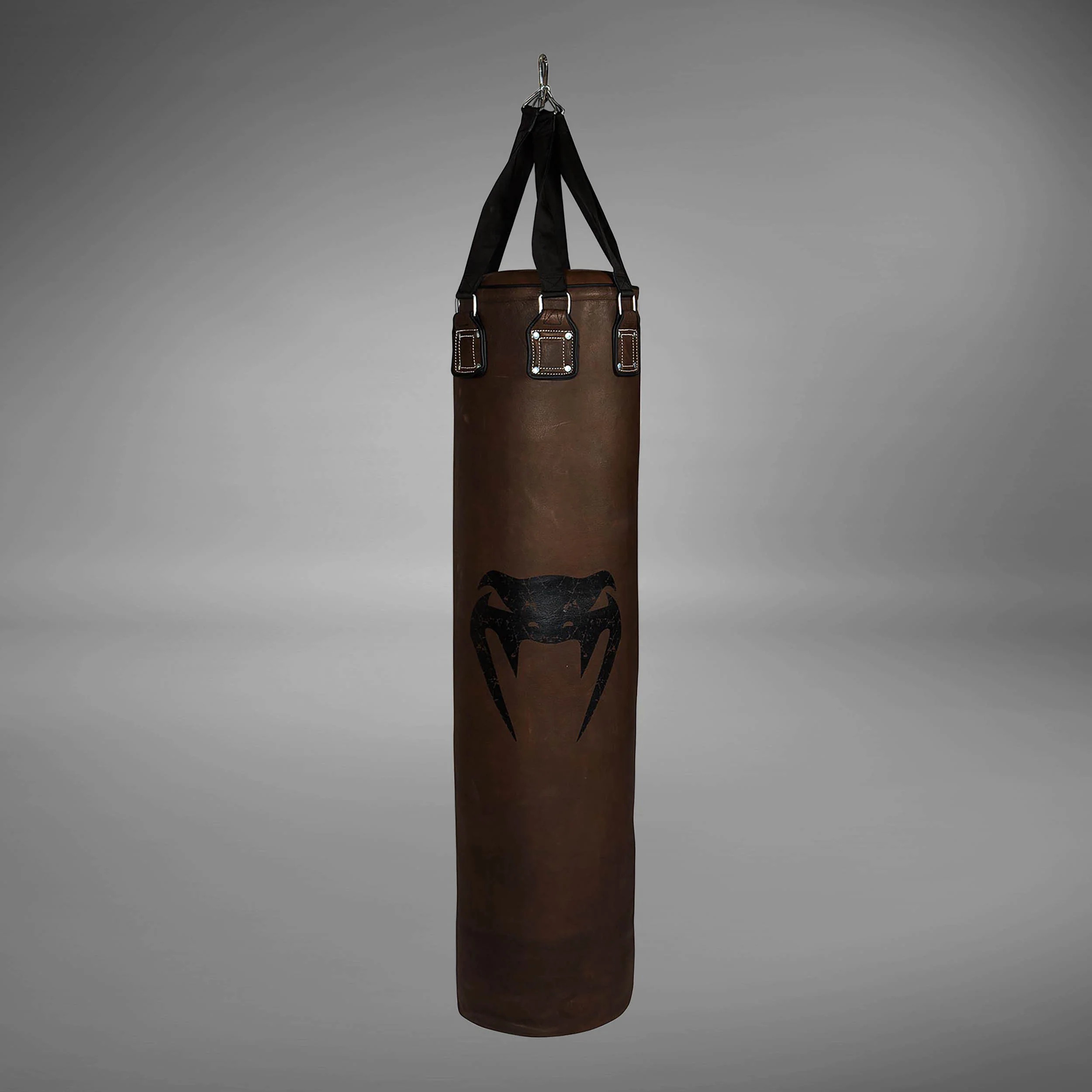 Venum Vintage Heavy Bag - Brown - Filled - Cowhide Leather - Image 2