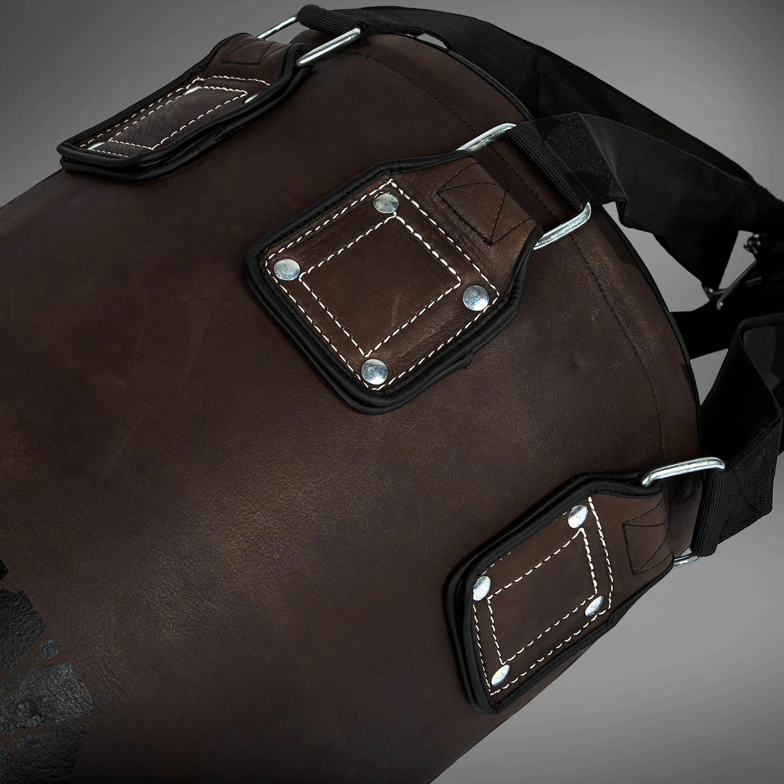 Venum Vintage Heavy Bag - Brown - Filled - Cowhide Leather - Image 5