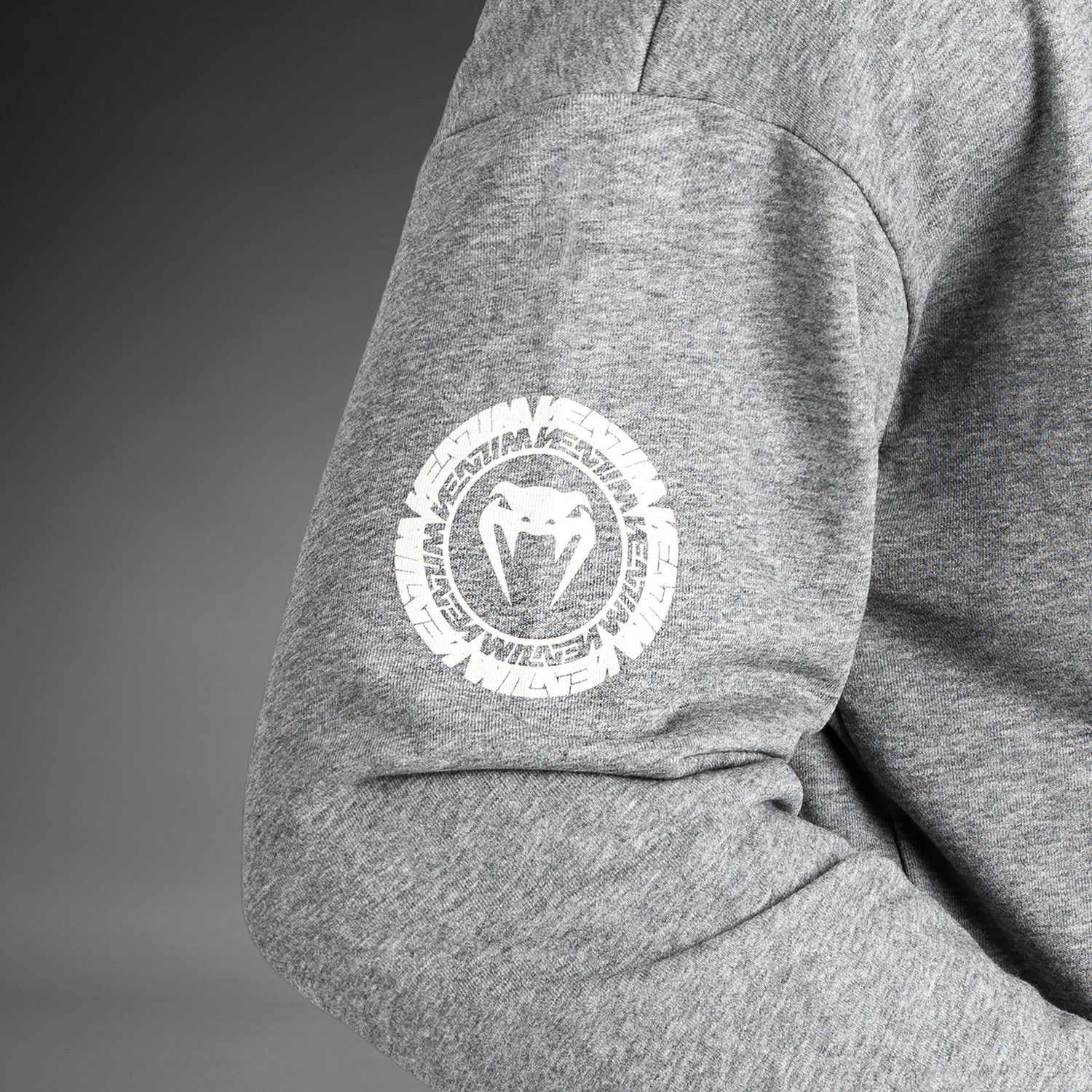 Venum Vortex XL Lite Men's Hoodie - Light Heather Grey - Image 9