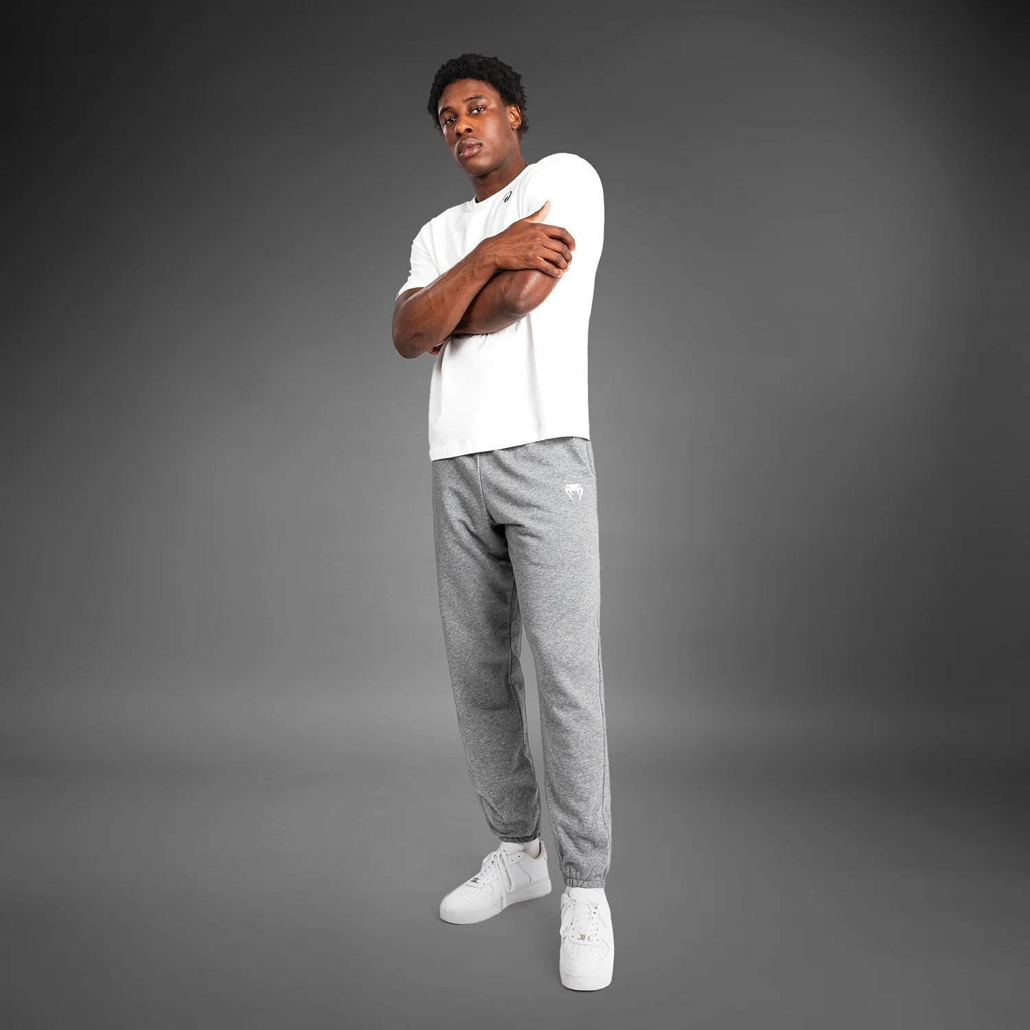 Venum Vortex XL Lite Men's Joggers - Light Heather Grey - Image 3
