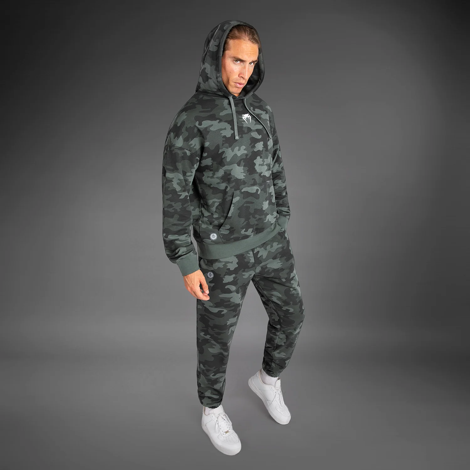 Venum Vortex XL Men's Hoodie - Khaki Camo - Image 2